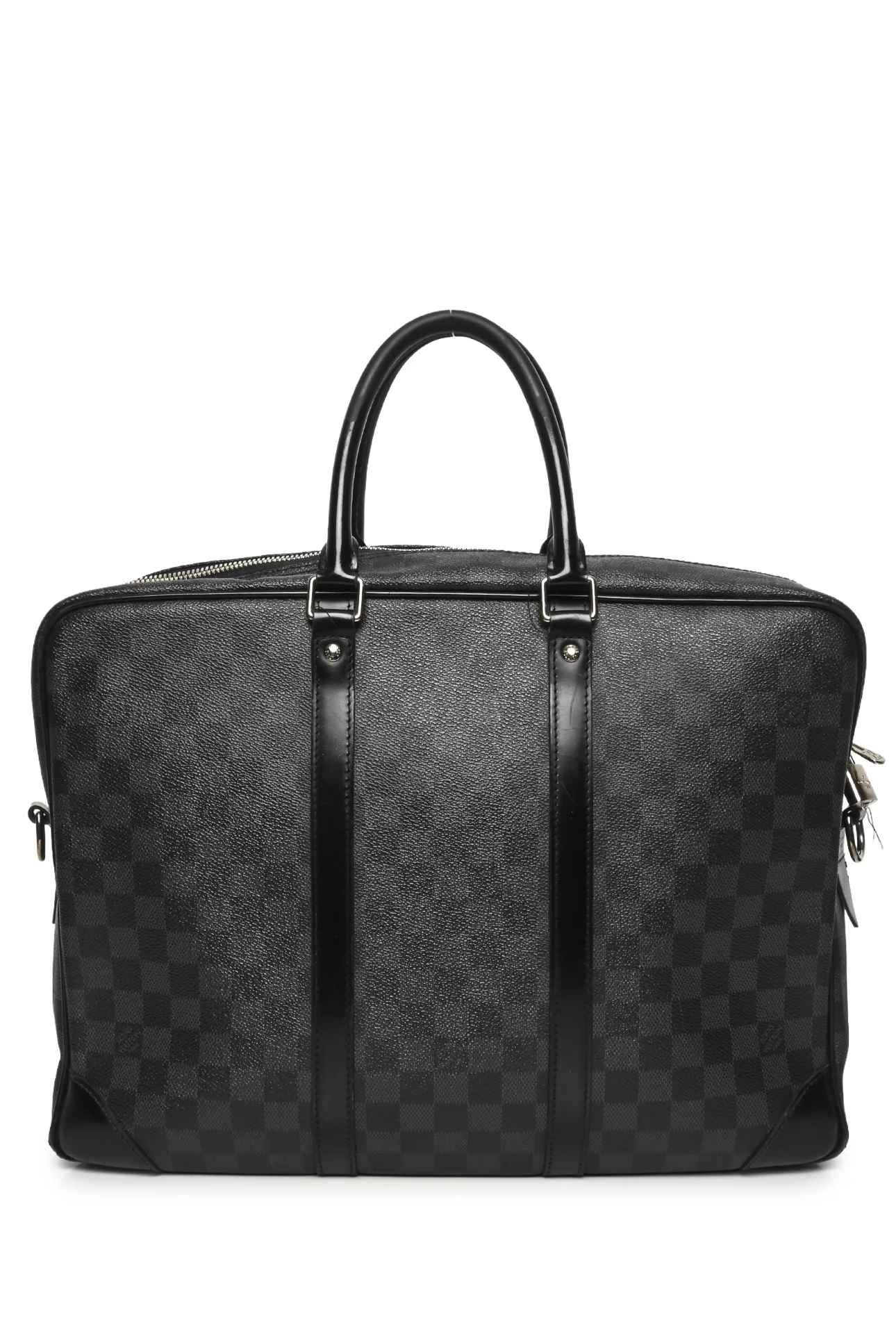 Louis Vuitton Damier Graphite Porte-Documents Voyage GM Briefcase Shoulder Bag - Image 3