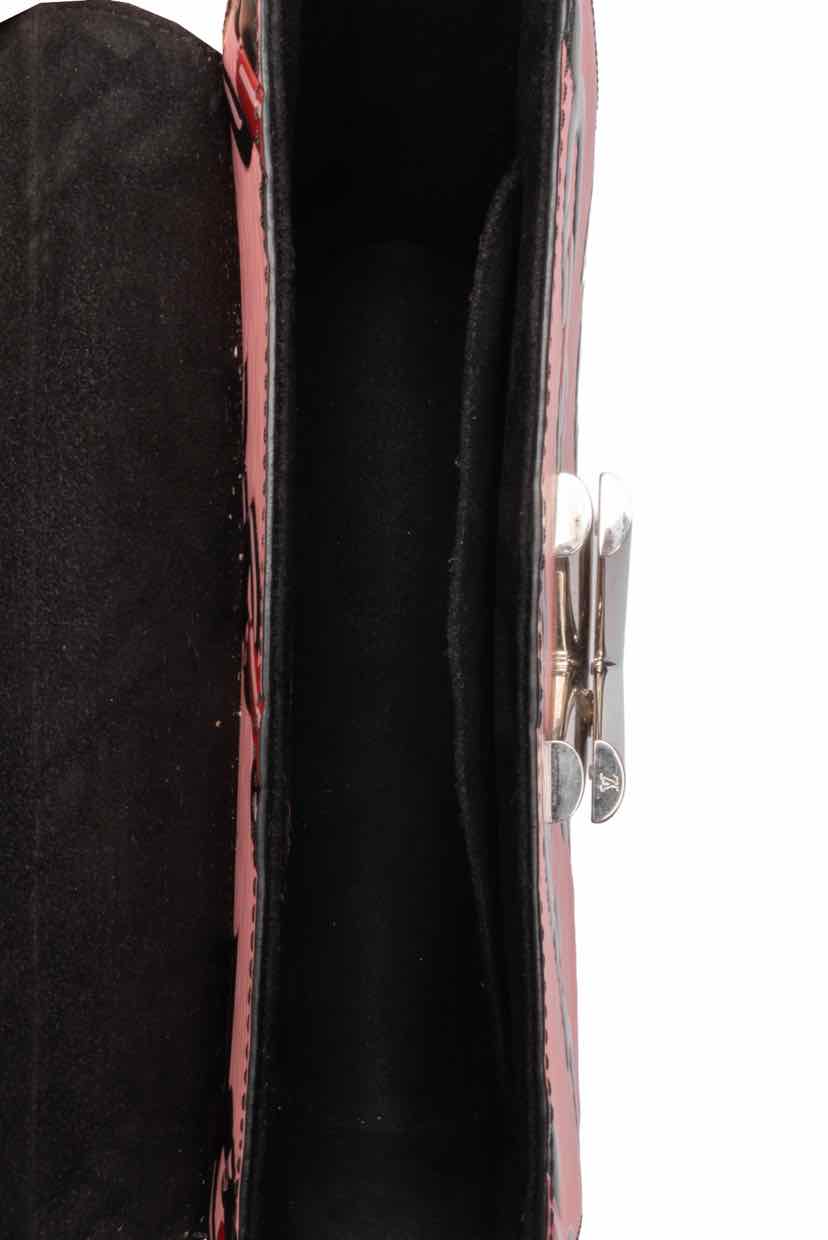 Louis Vuitton Epi Chain Flower Twist MM Shoulder Bag - Image 7