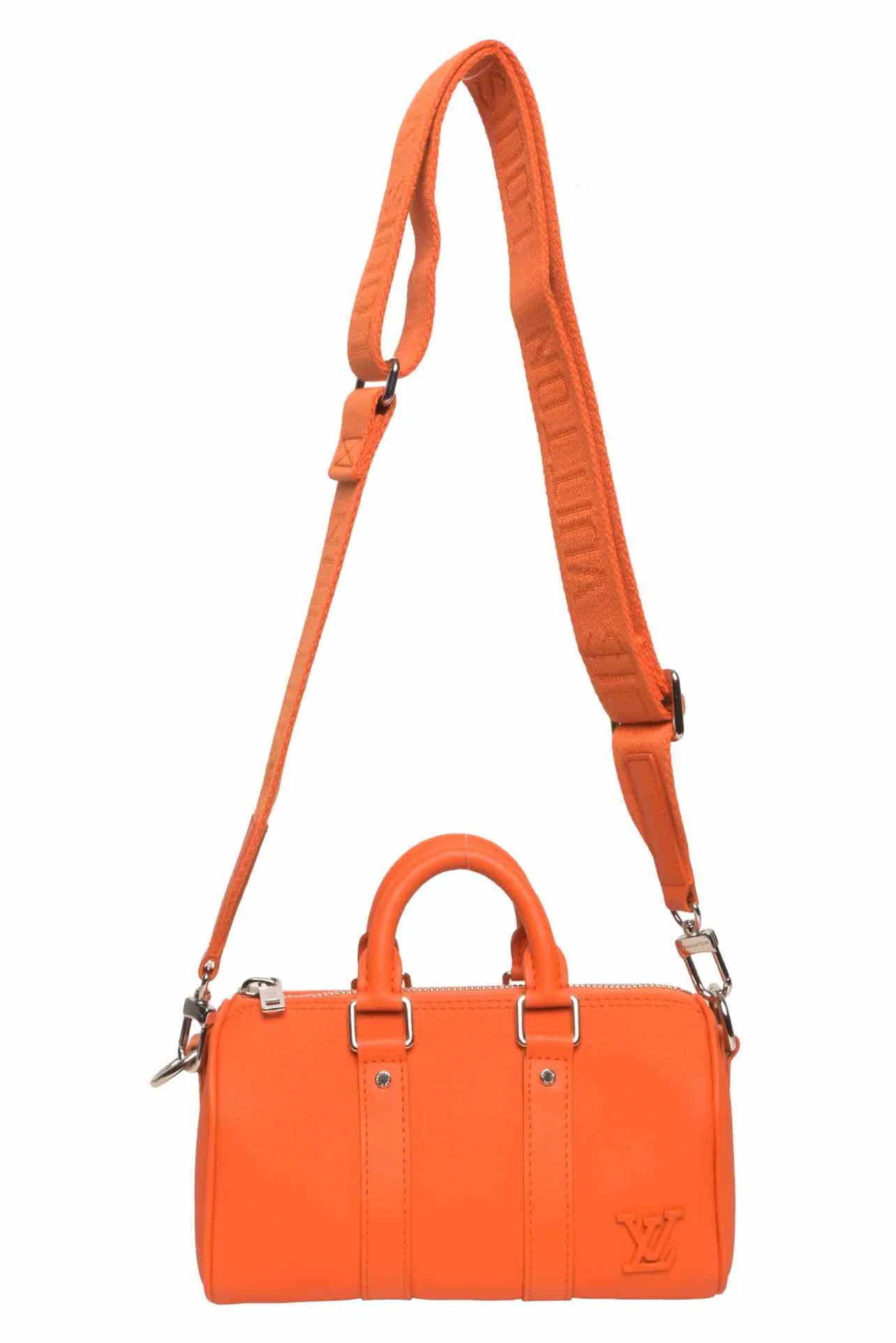 Louis Vuitton Leather XS Aerogram Keepall Bag - Image 8