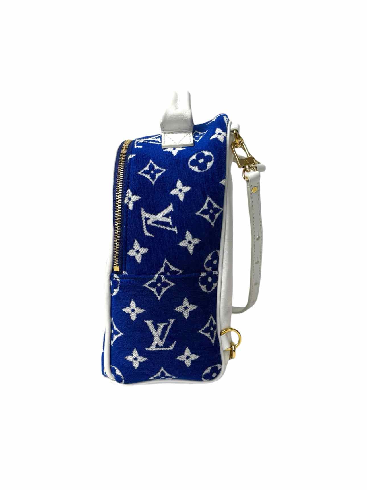Louis Vuitton Mini Palm Springs Monogram Jacquard Velvet BackPack - Image 2