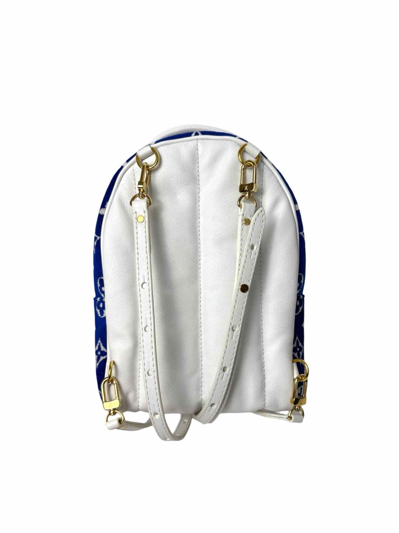 Louis Vuitton Mini Palm Springs Monogram Jacquard Velvet BackPack - Image 3