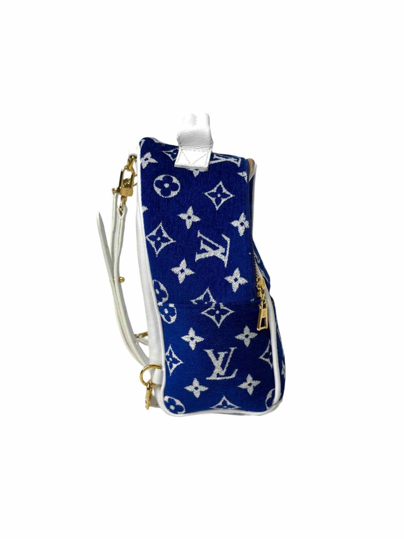 Louis Vuitton Mini Palm Springs Monogram Jacquard Velvet BackPack - Image 4