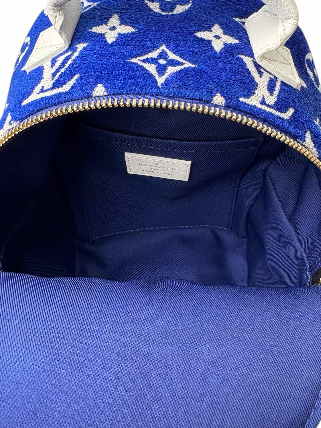 Louis Vuitton Mini Palm Springs Monogram Jacquard Velvet BackPack - Image 6