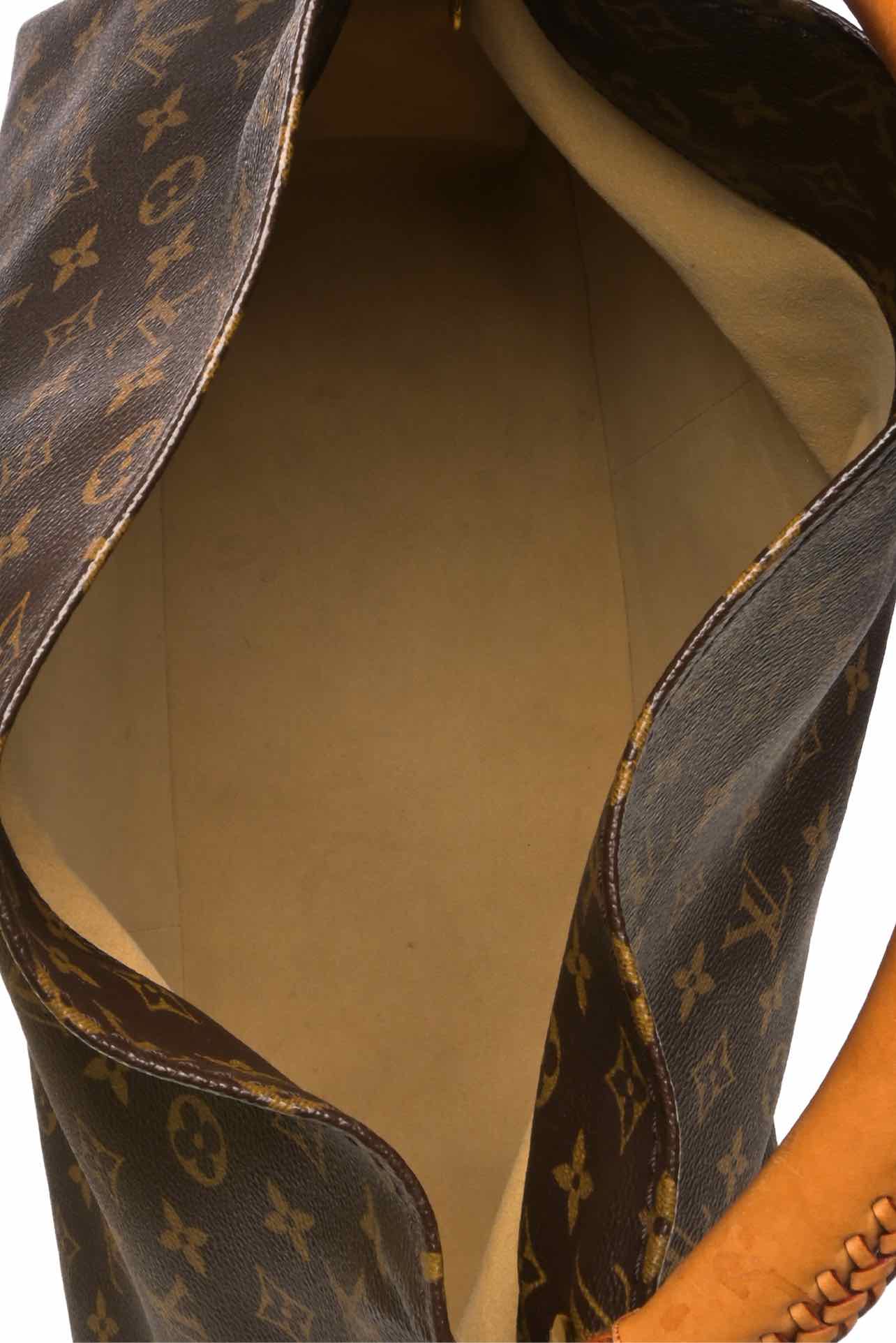 Louis Vuitton Monogram Coated Canvas Artsy MM Hobo Shoulder Bag - Image 7