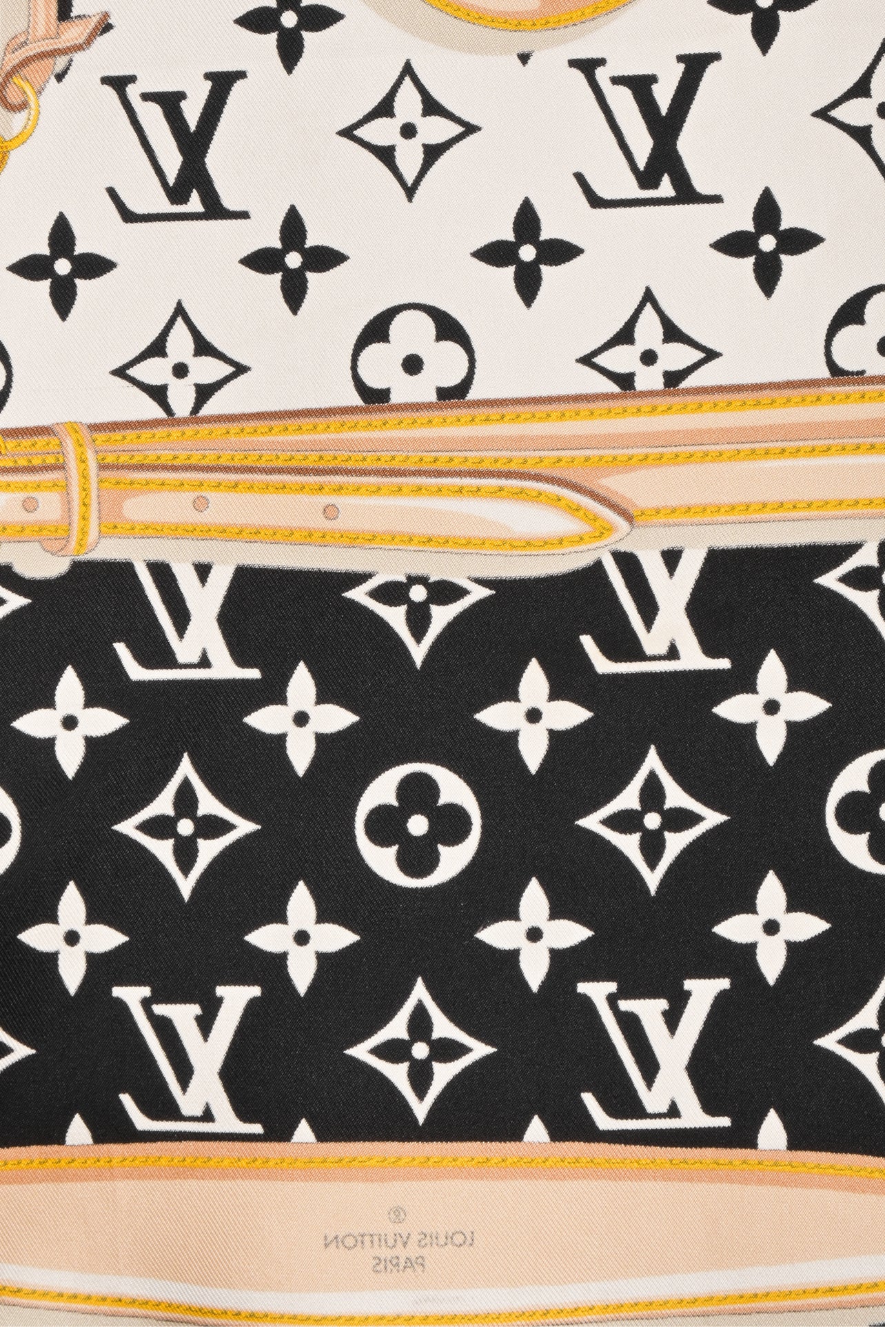 Louis Vuitton Monogram Confidential Square Silk Scarf - Image 3
