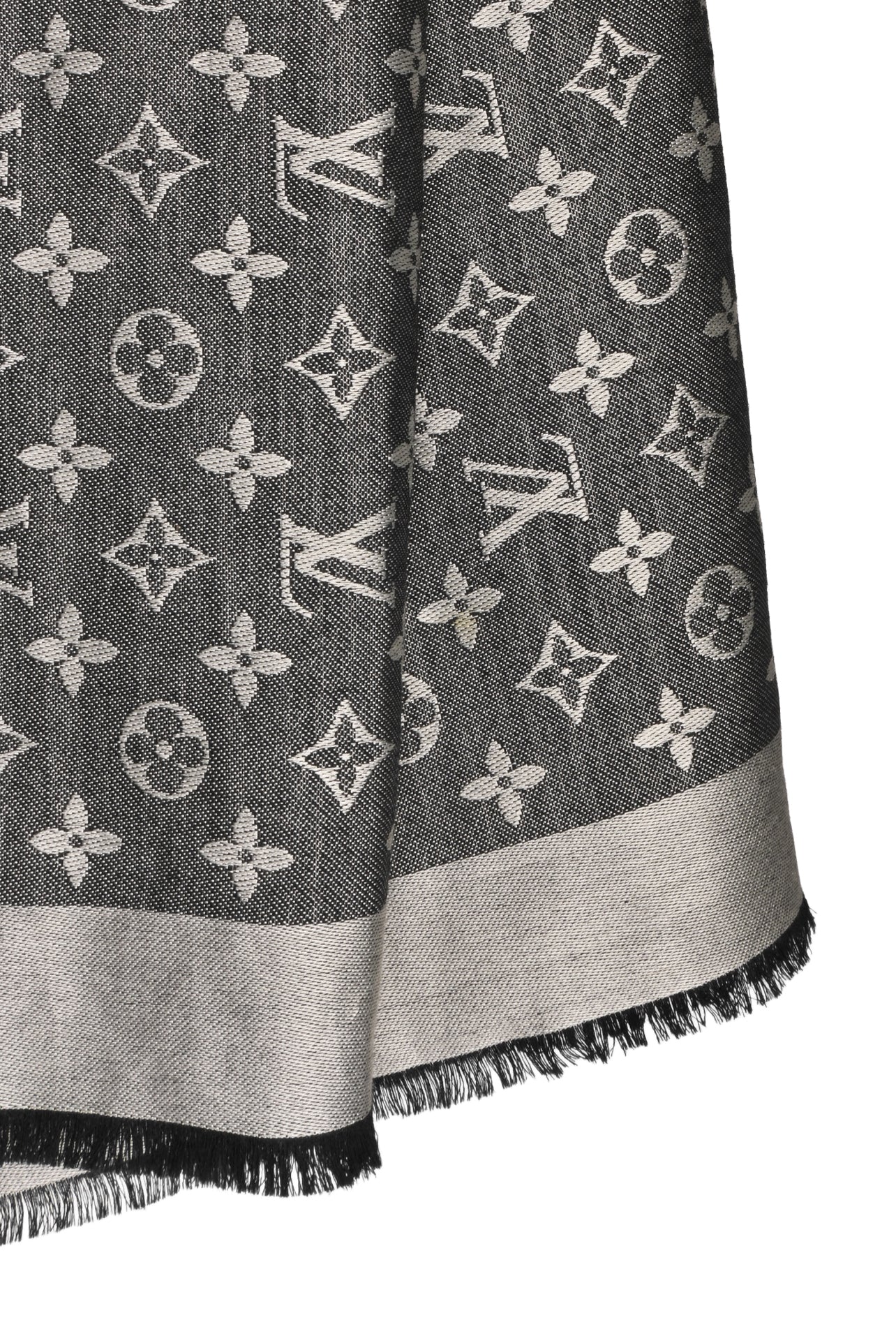 Louis Vuitton Monogram Denim Shawl - Image 2