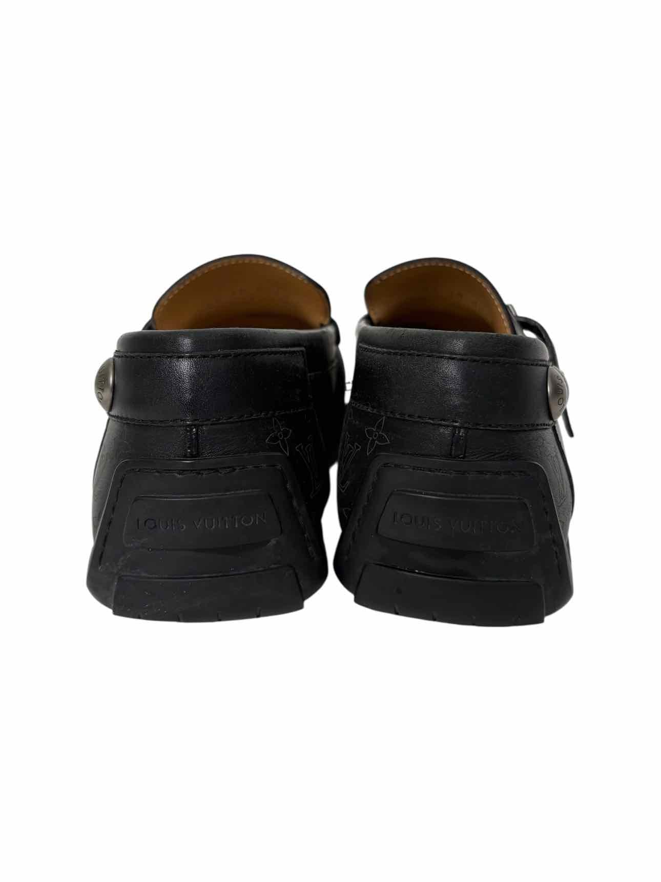 Louis Vuitton Monogram Leather Size 6.5 Loafers - Image 4