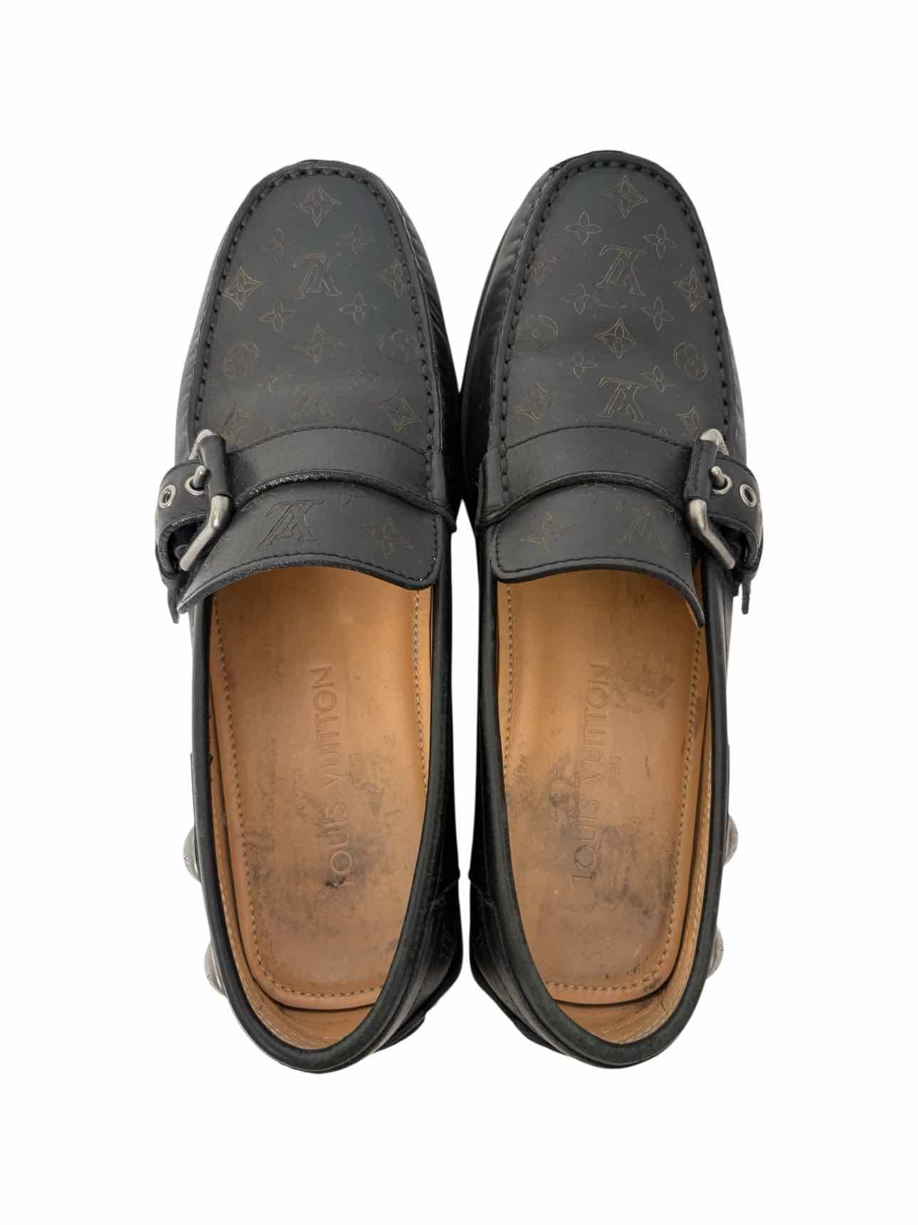 Louis Vuitton Monogram Leather Size 6.5 Loafers - Image 7