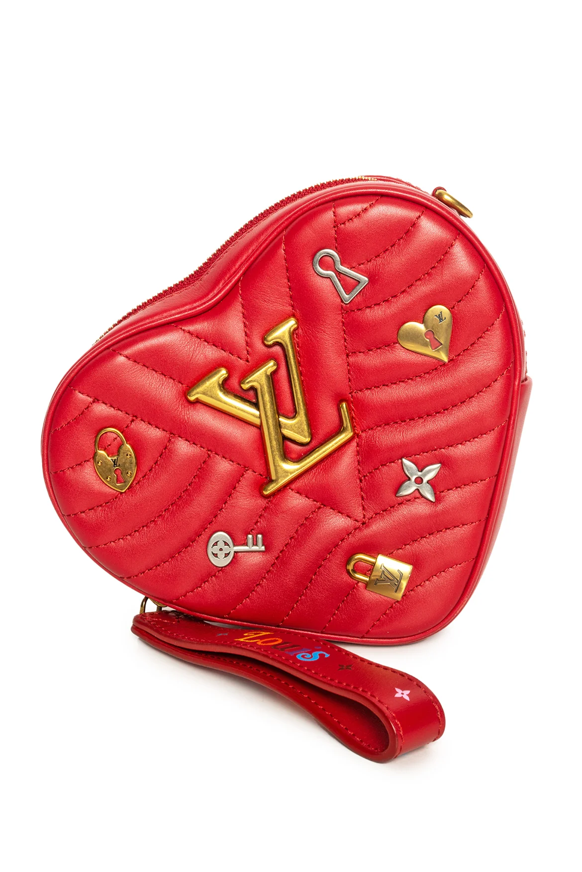 Louis Vuitton New Wave Love Lock Heart Crossbody Bag