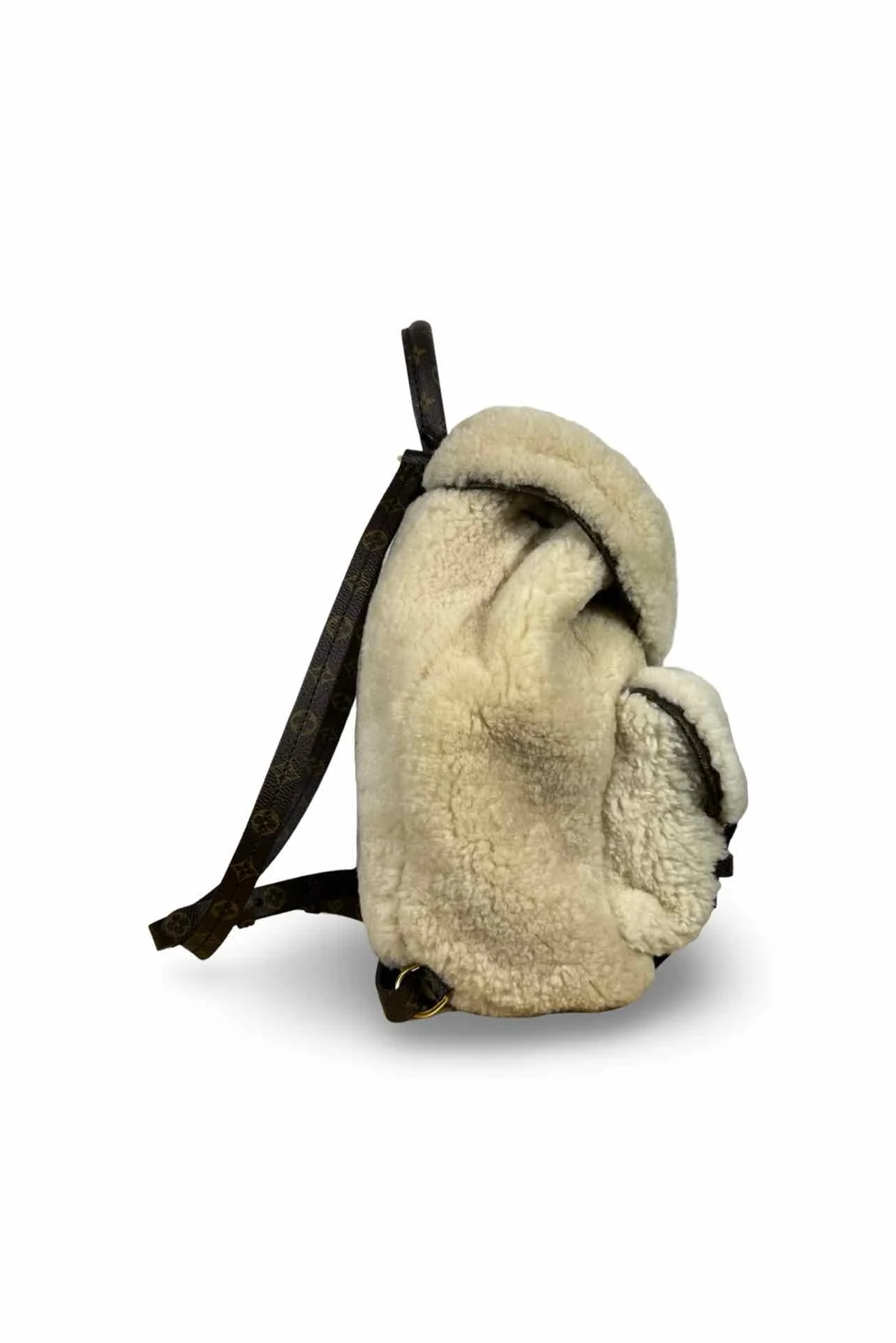 Louis Vuitton Shearling Ski BackPack - Image 4