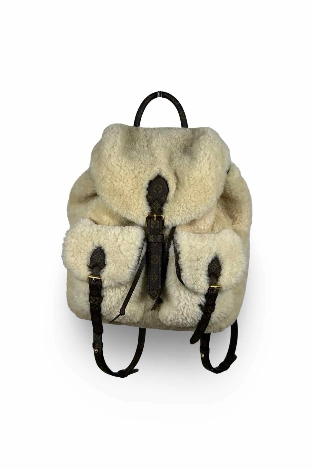 Louis Vuitton Shearling Ski BackPack - Image 6