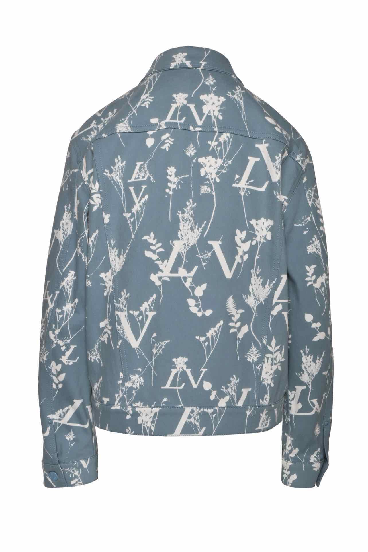 Louis Vuitton Size 34 Men's DNA Leaf Denim Jacket - Image 2
