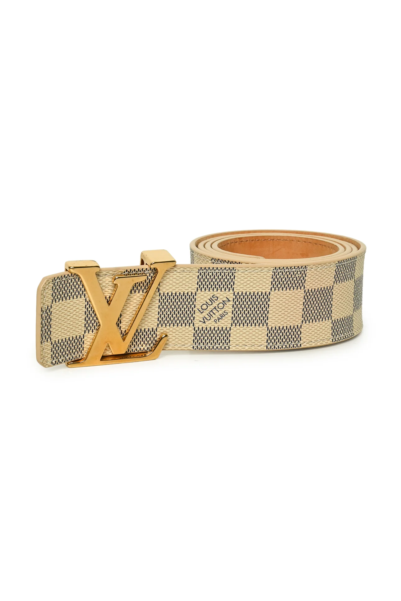 Louis Vuitton Size 36 Men's LV Azur Damier Initiales Belt - Image 2