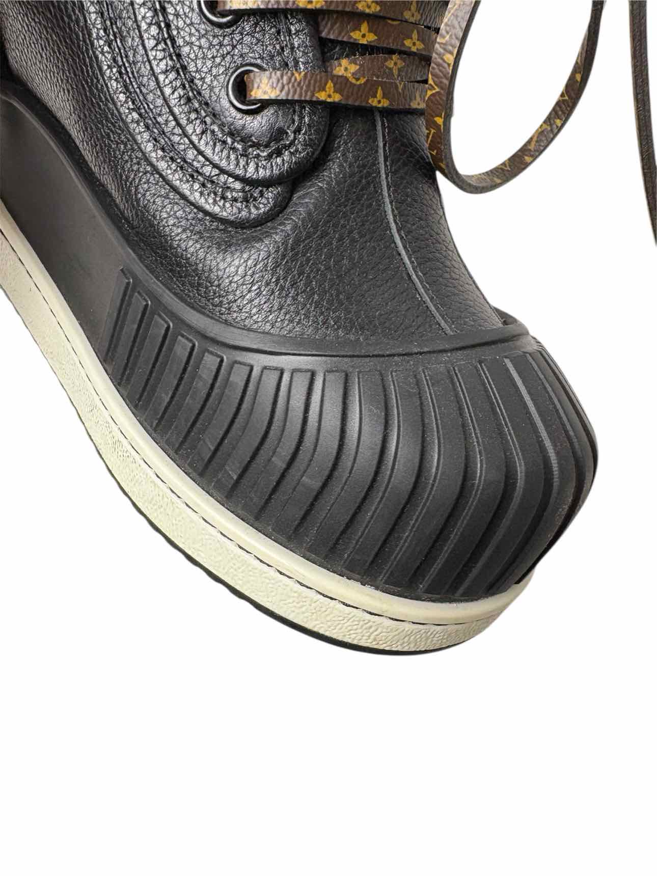 Louis Vuitton Size 36 Monogram Slalom Flat Half Boots - Image 13