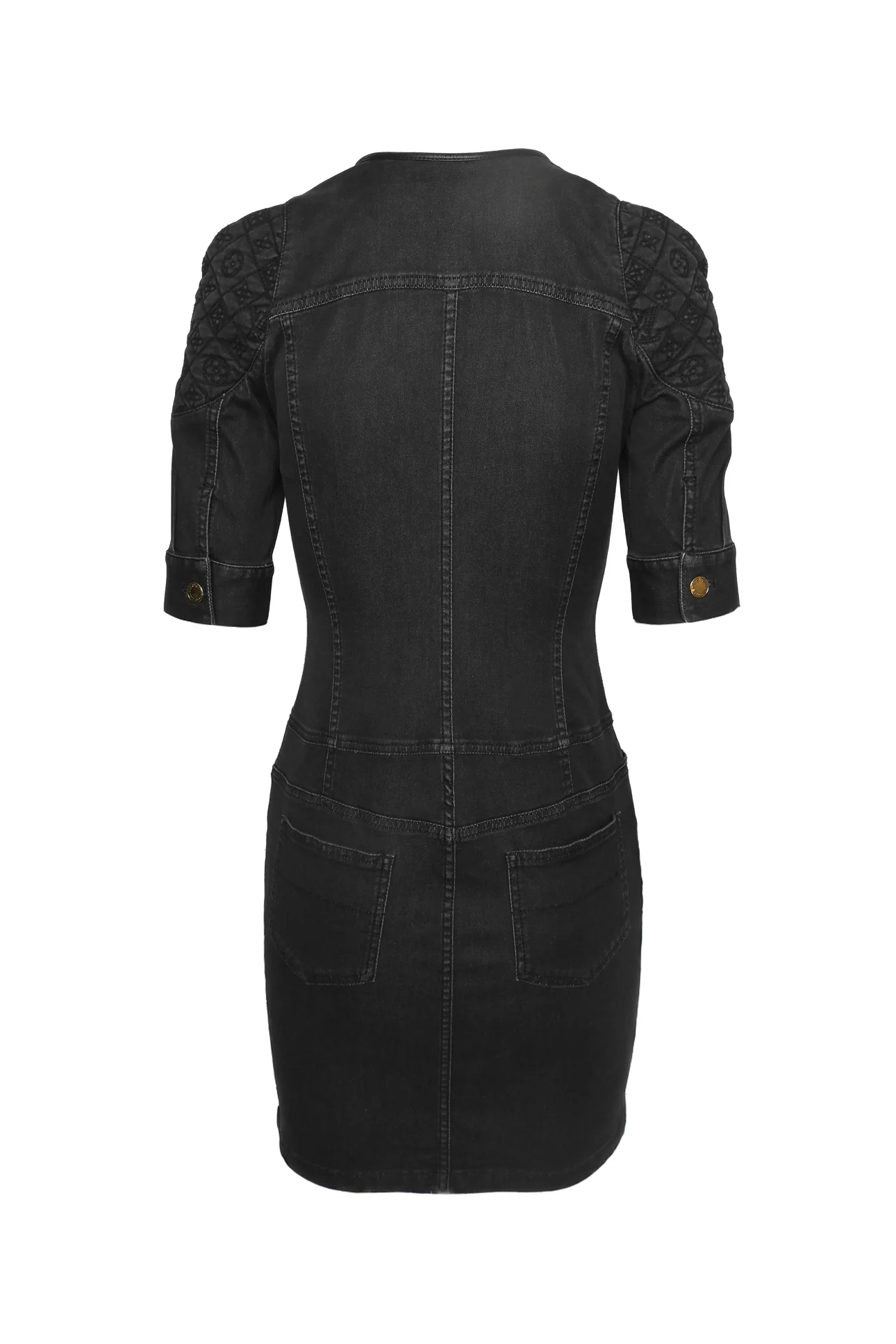 Louis Vuitton Size 36 Vintage Denim Dress - Image 2