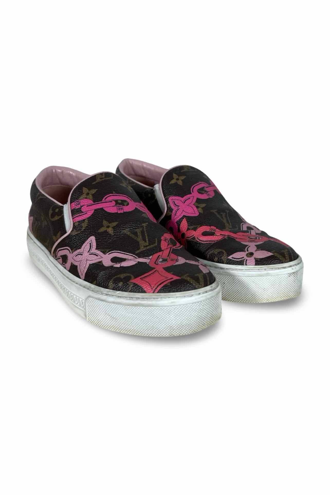 Louis Vuitton Size 37.5 Sneakers - Image 2