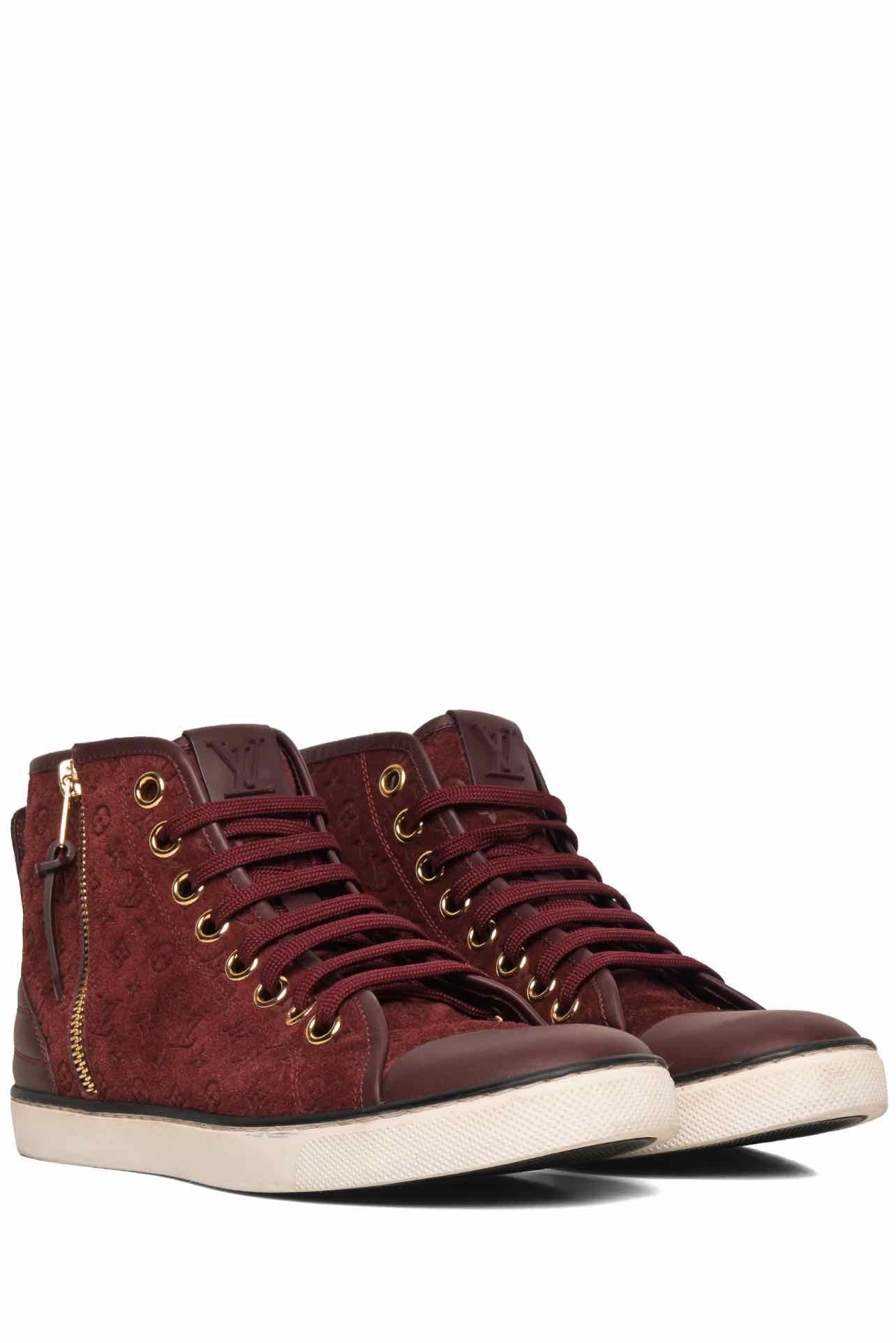 Louis Vuitton Size 37 Empreinte Leather Punchy High Top Sneaker - Image 2