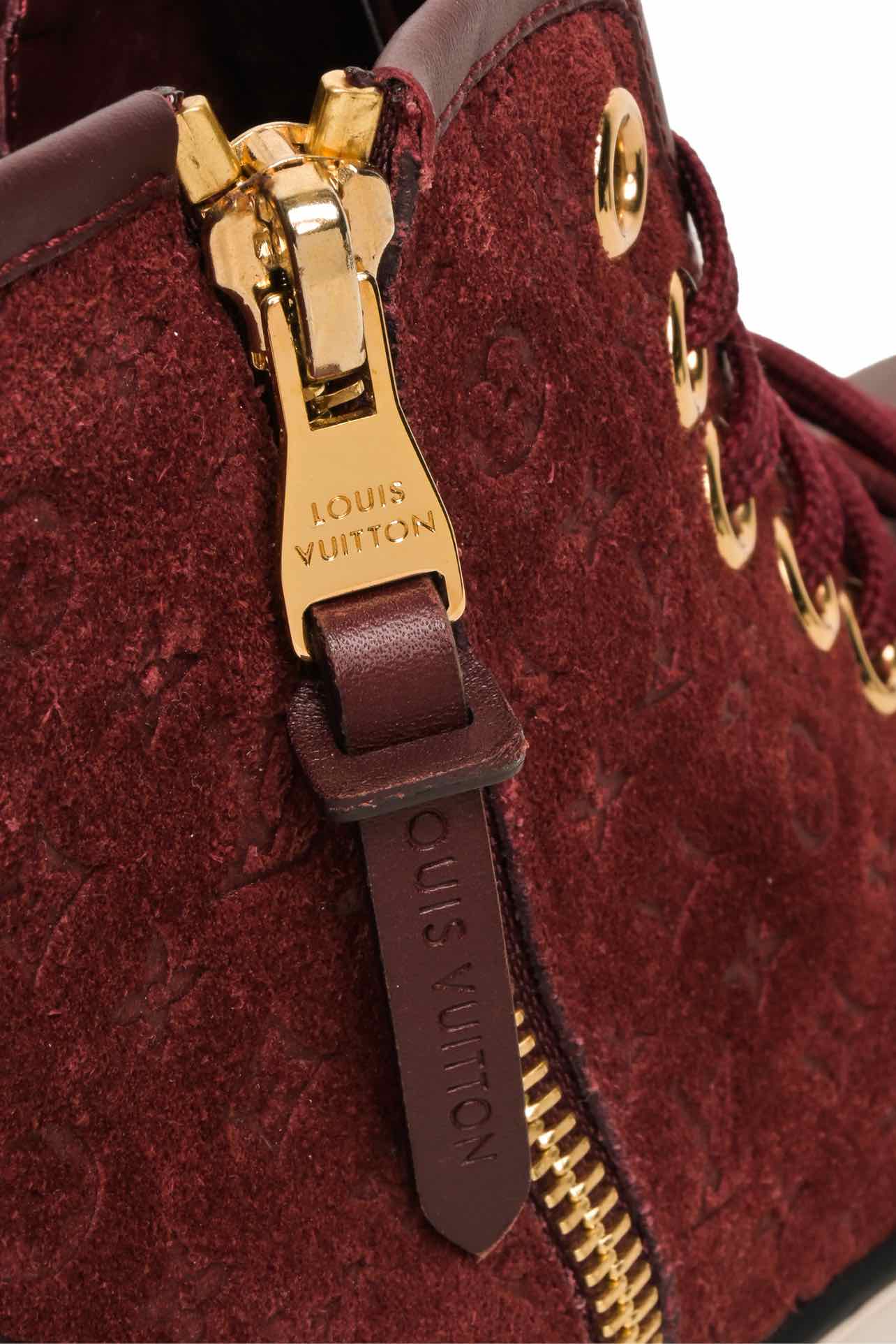 Louis Vuitton Size 37 Empreinte Leather Punchy High Top Sneaker - Image 5