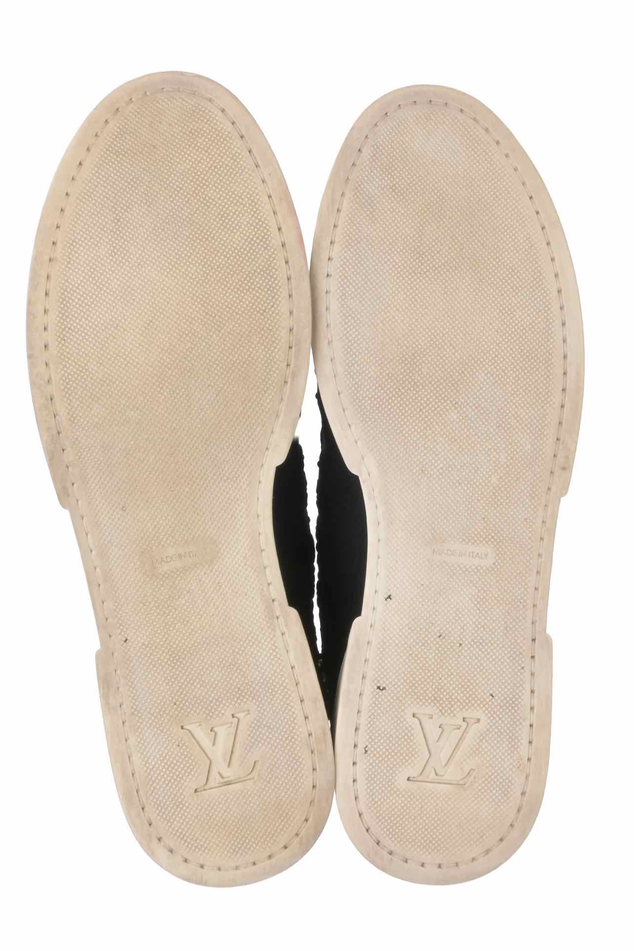 Louis Vuitton Size 37 Monogram Technical Fabric & Suede Stellar High Top Sneaker - Image 6