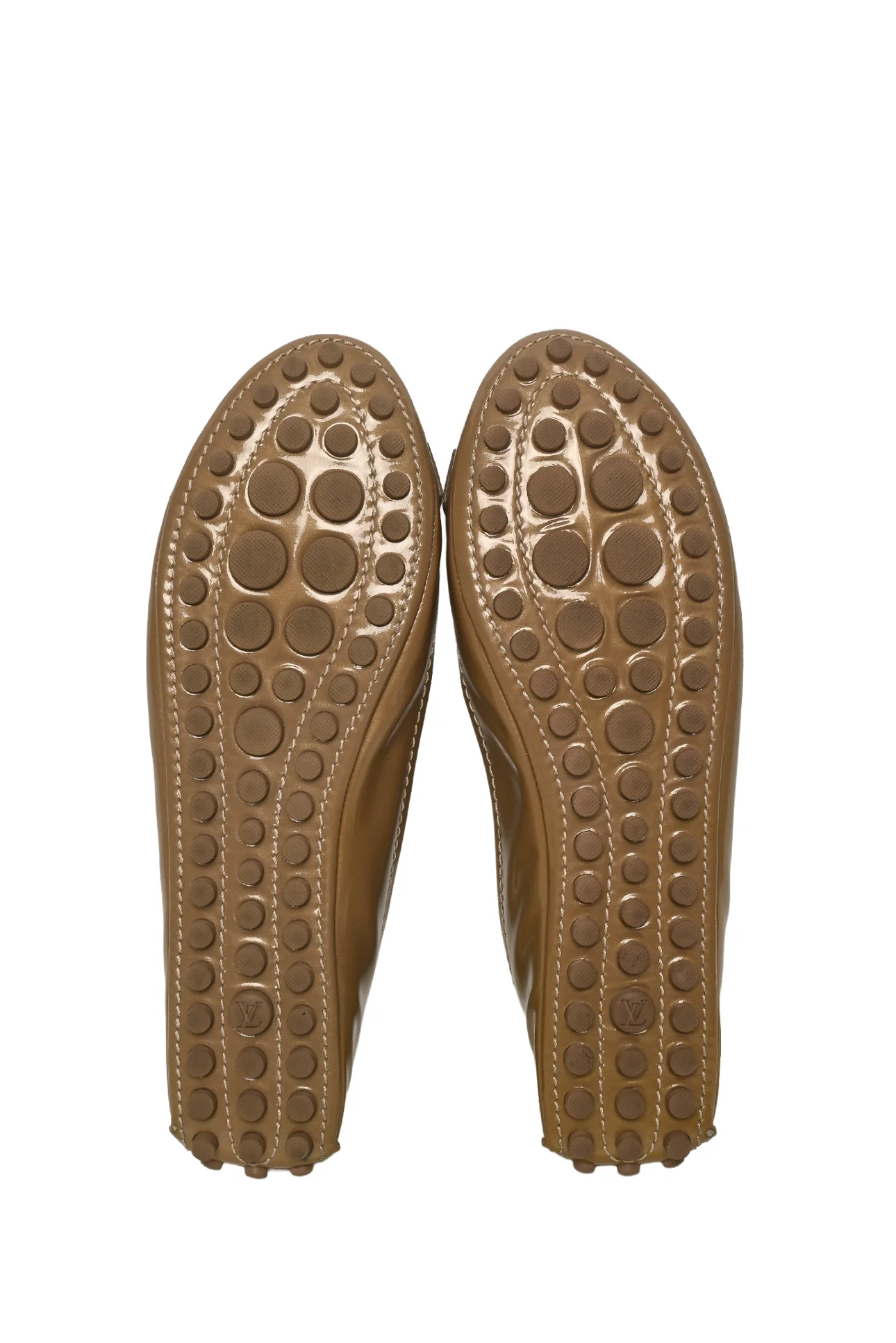 Louis Vuitton Size 37 Patent Leather Oxford Flats - Image 8