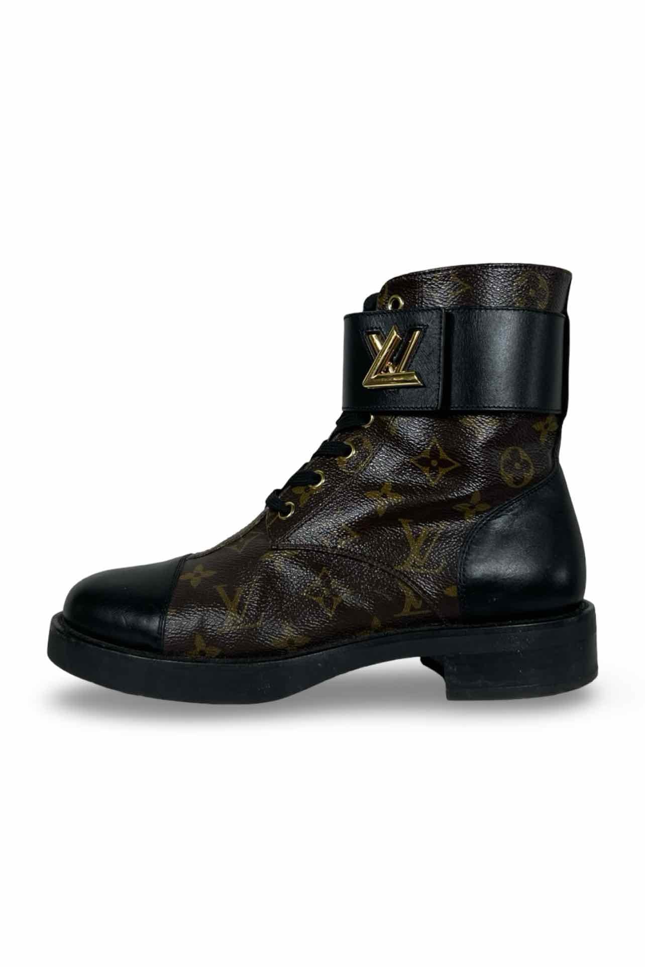 Louis Vuitton Size 38 Ankle Boots - Image 3