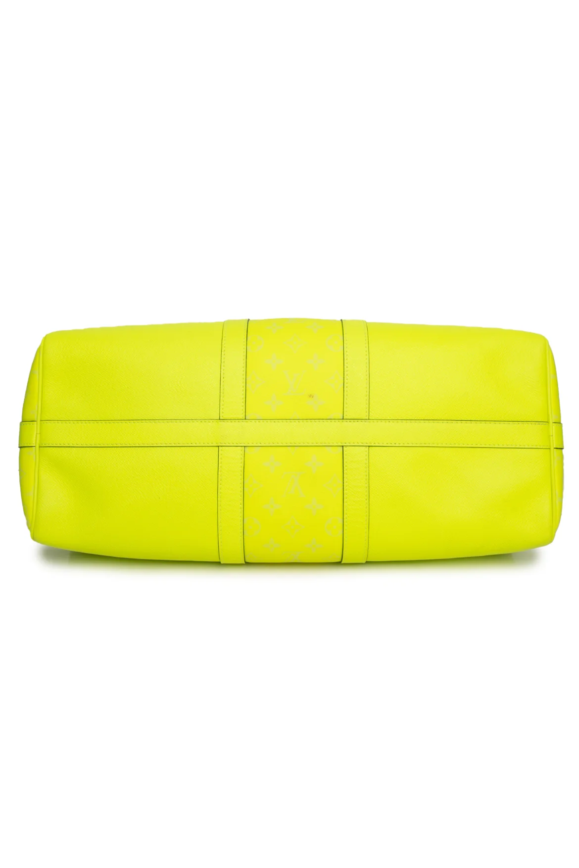 Louis Vuitton Taiga & Monogram Coated Canvas Keepall Bandouliere 50 Duffle Bag - Image 4
