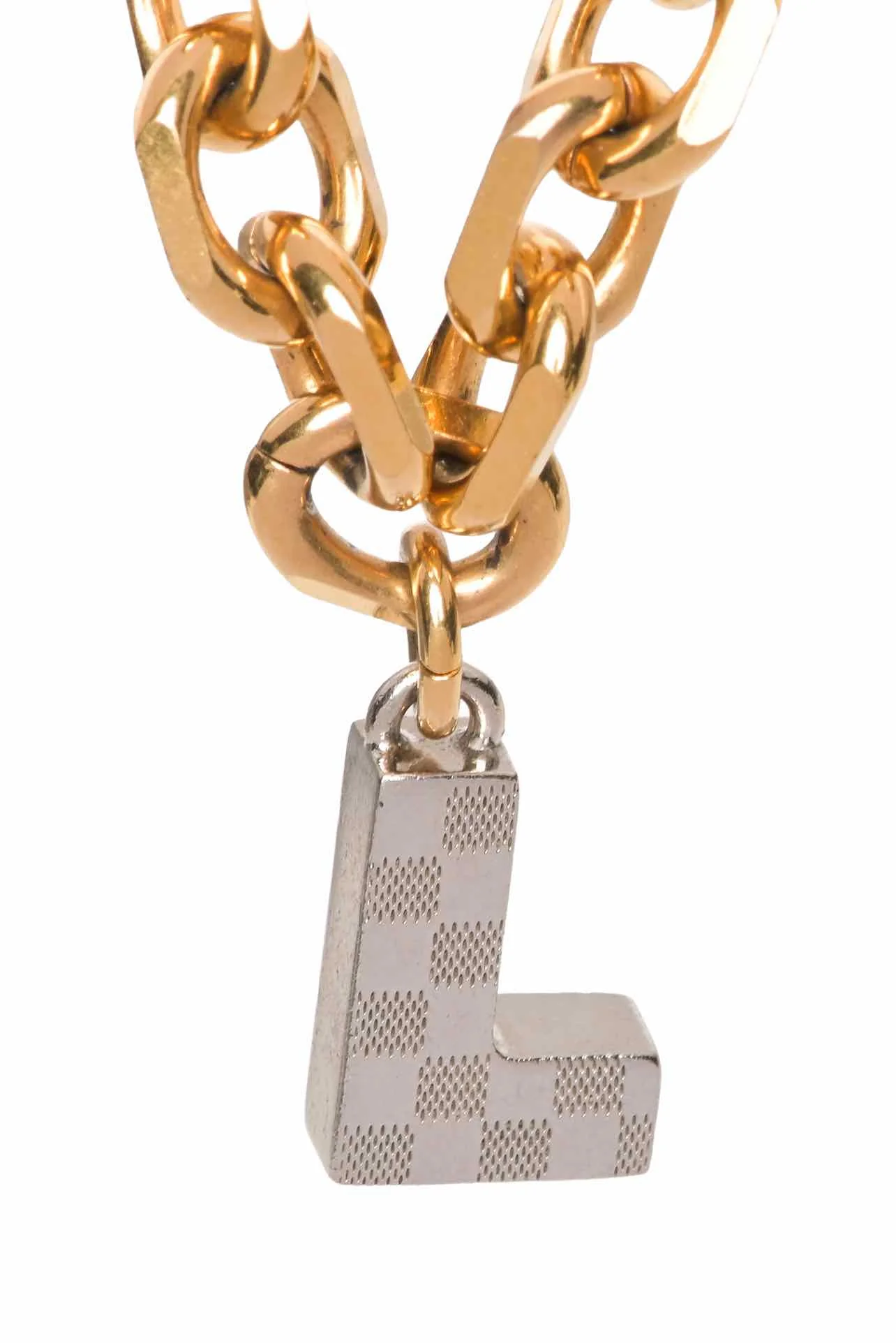 Louis Vuitton Two Tone Love Letter Timeless Bracelet - Image 3