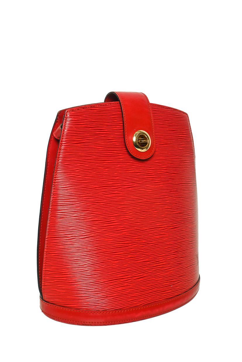 Louis Vuitton Vintage 1994 Epi Leather Cluny Bucket Shoulder Bag - Image 2