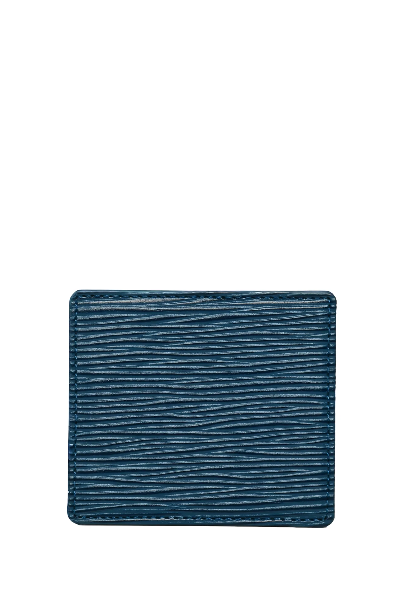 Louis Vuitton Vintage 1995 Epi Leather Snap Closure Square Coin Pouch Wallet - Image 2
