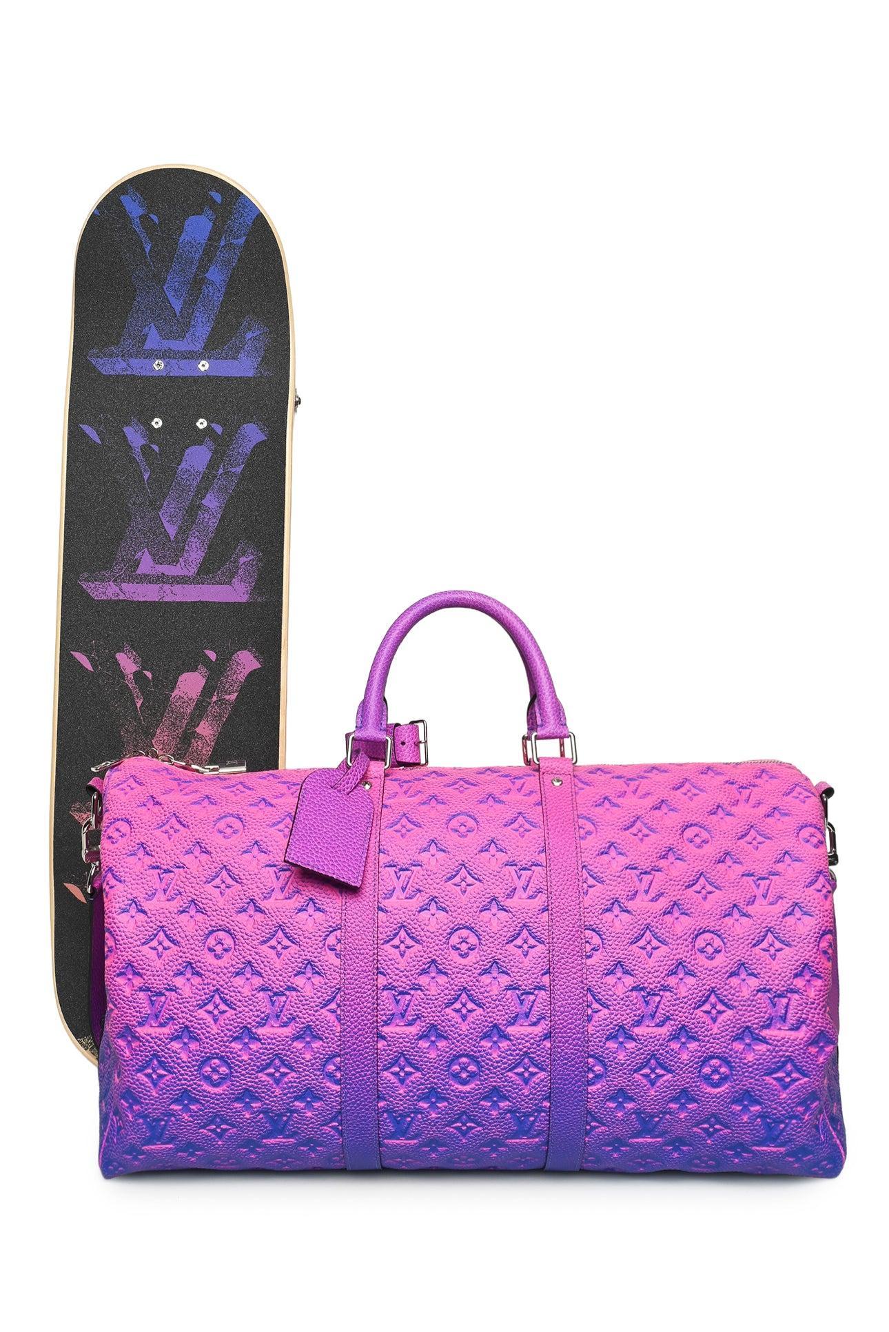 Louis Vuitton Virgil Abloh Monogram Illusion Skateboard - Image 11