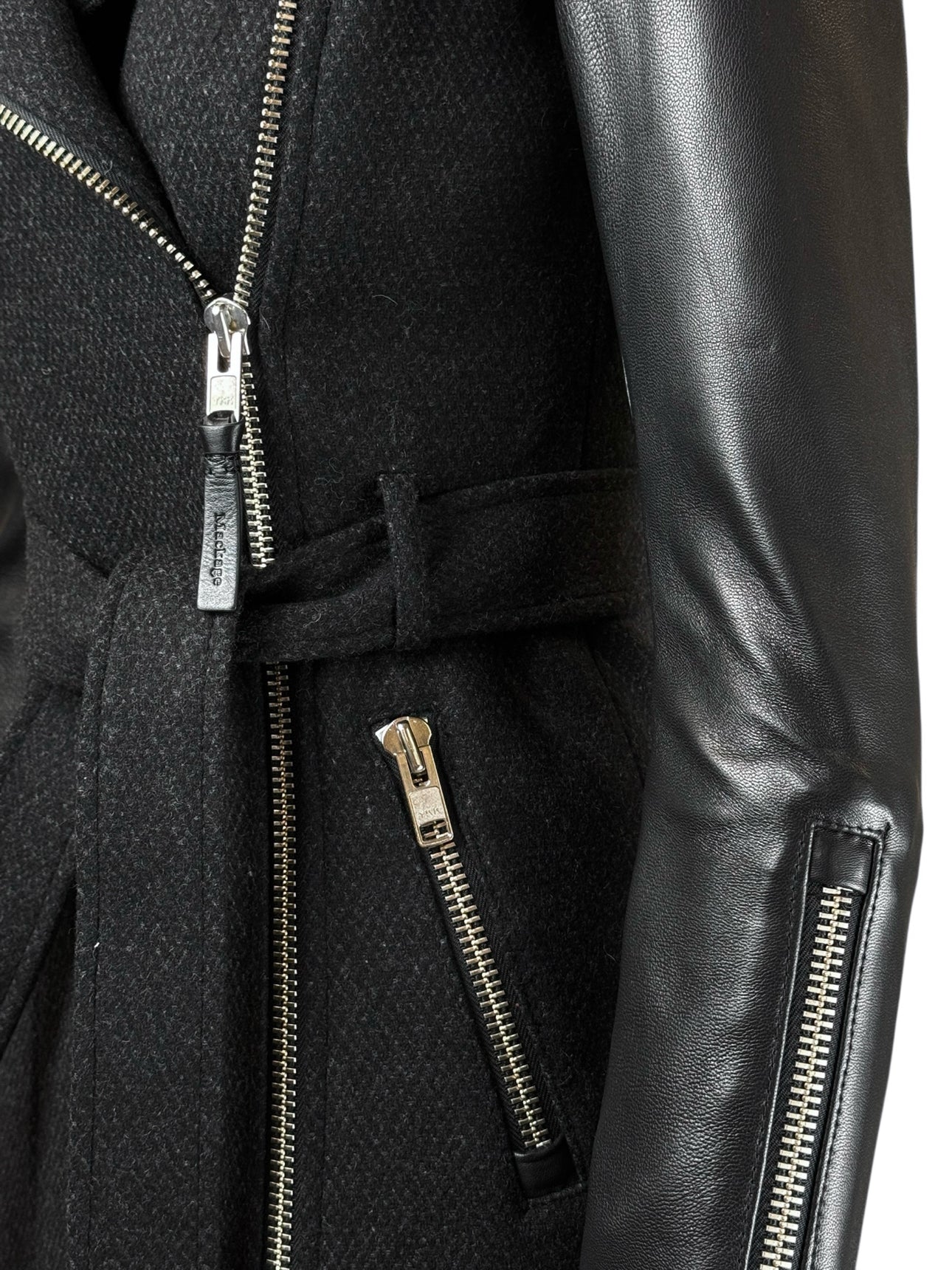 Mackage Size XXS Dale Wool & Leather - Image 3