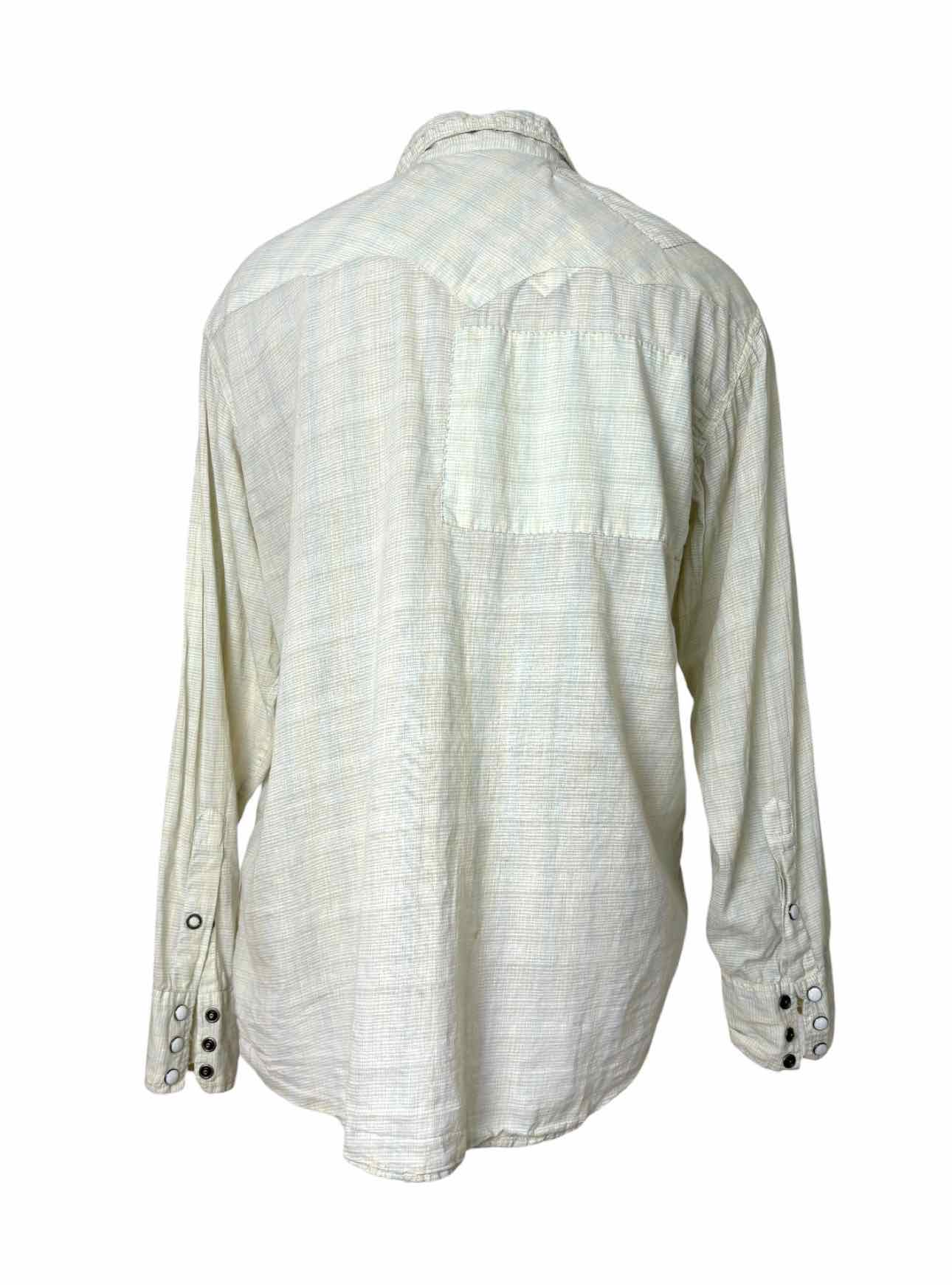 Magnolia Pearl Size OS Plaid Cotton Blouse - Image 2