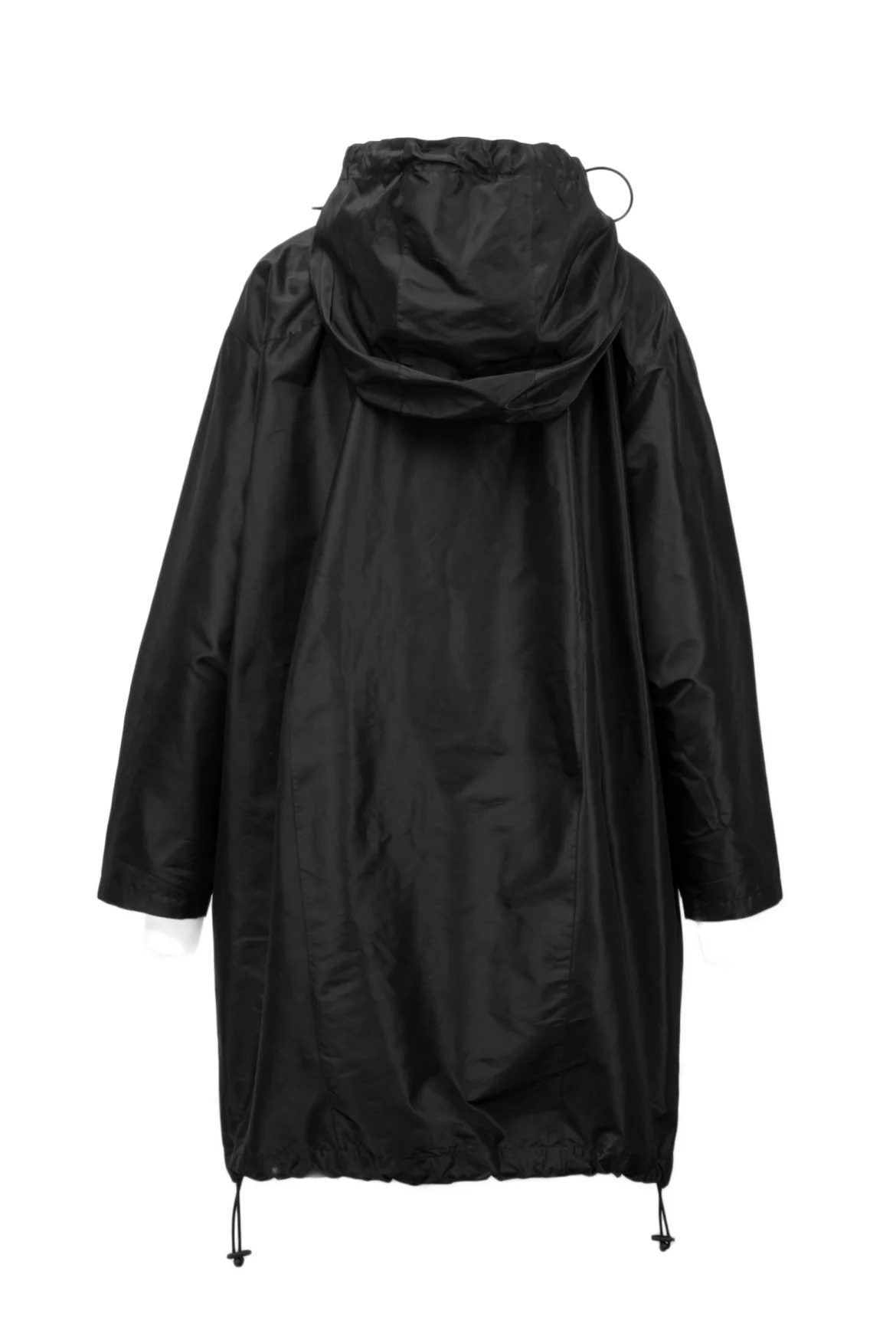 Maison Margiela Size 2 Silk Taffeta Hooded Dress - Image 2