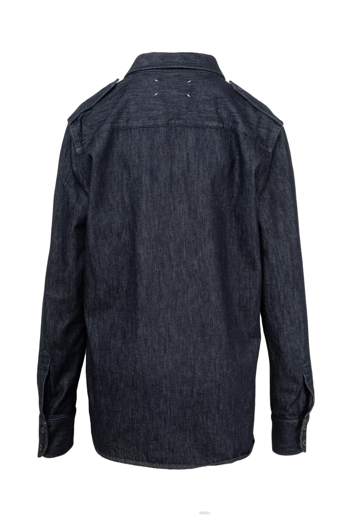 Maison Margiela Size 40 Men's Denim Shirt Long Sleeve - Image 2