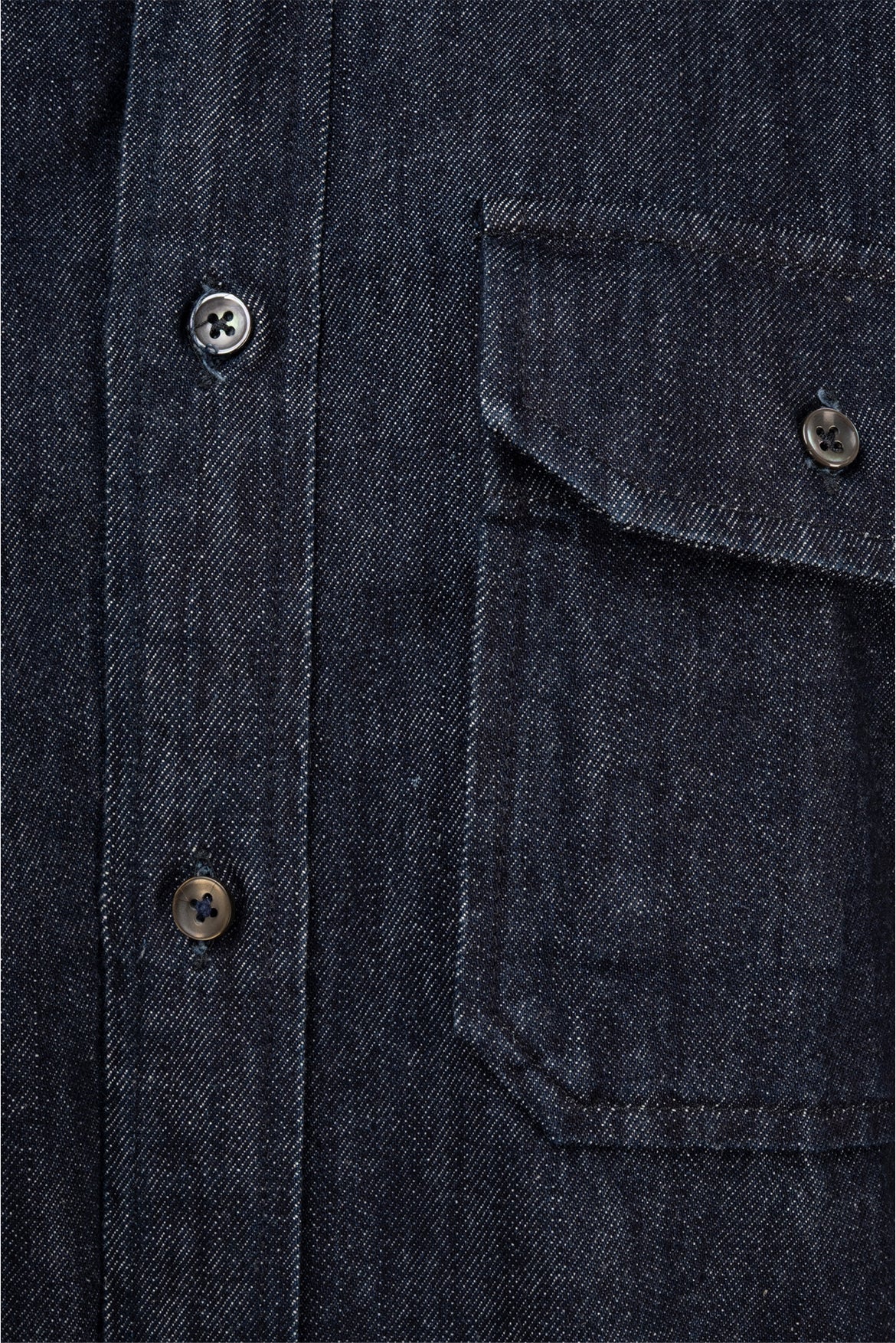 Maison Margiela Size 40 Men's Denim Shirt Long Sleeve - Image 3