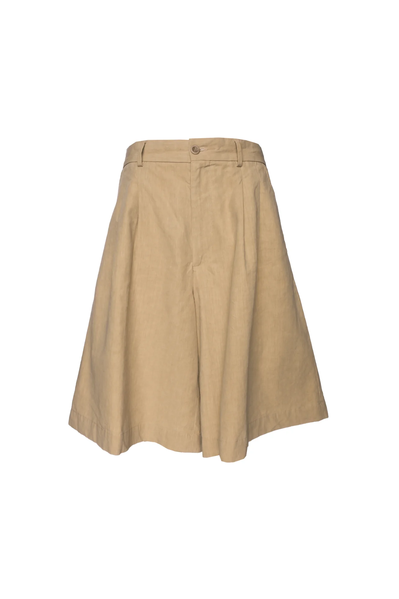 Maison Martin Margiela Size 46 Linen Blend Bermuda Shorts