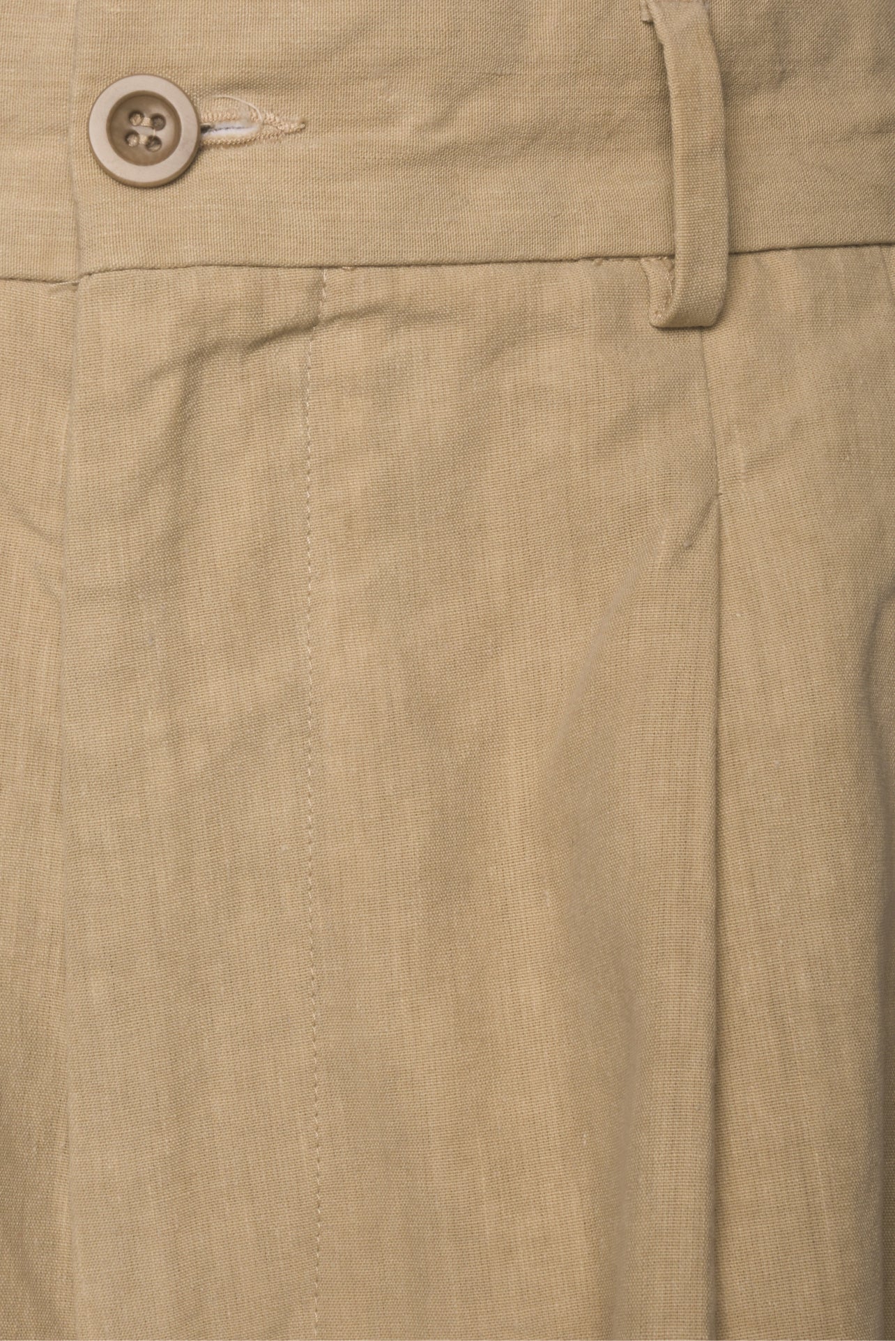 Maison Martin Margiela Size 46 Linen Blend Bermuda Shorts - Image 3