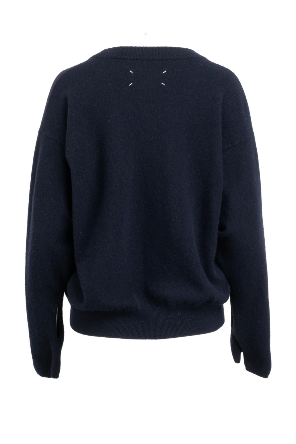 Maison Martin Margiela Size L V-neck Wool Cardigan - Image 2