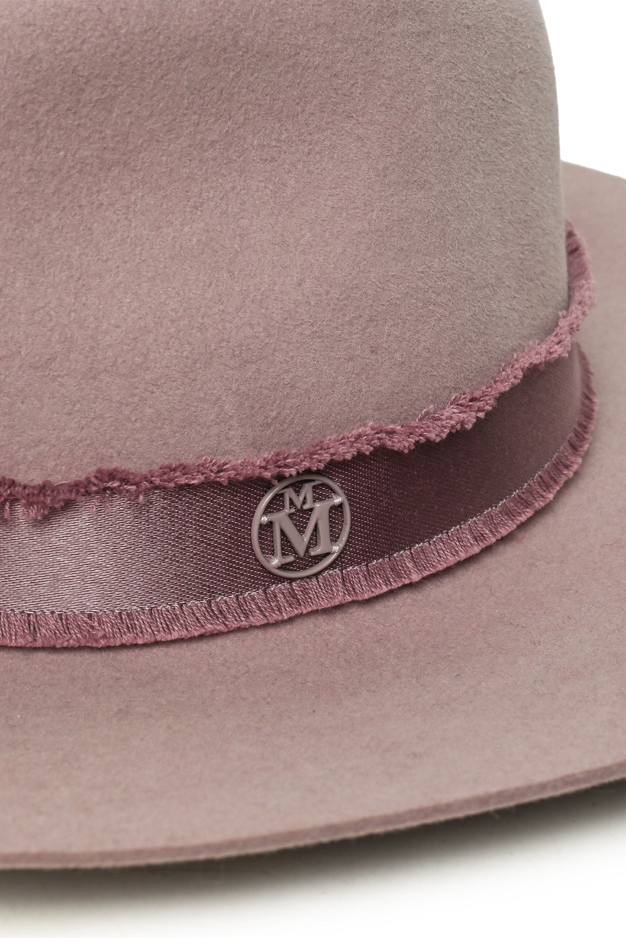 Maison Michel Paris Size L Henrietta Fedora Hat - Image 3