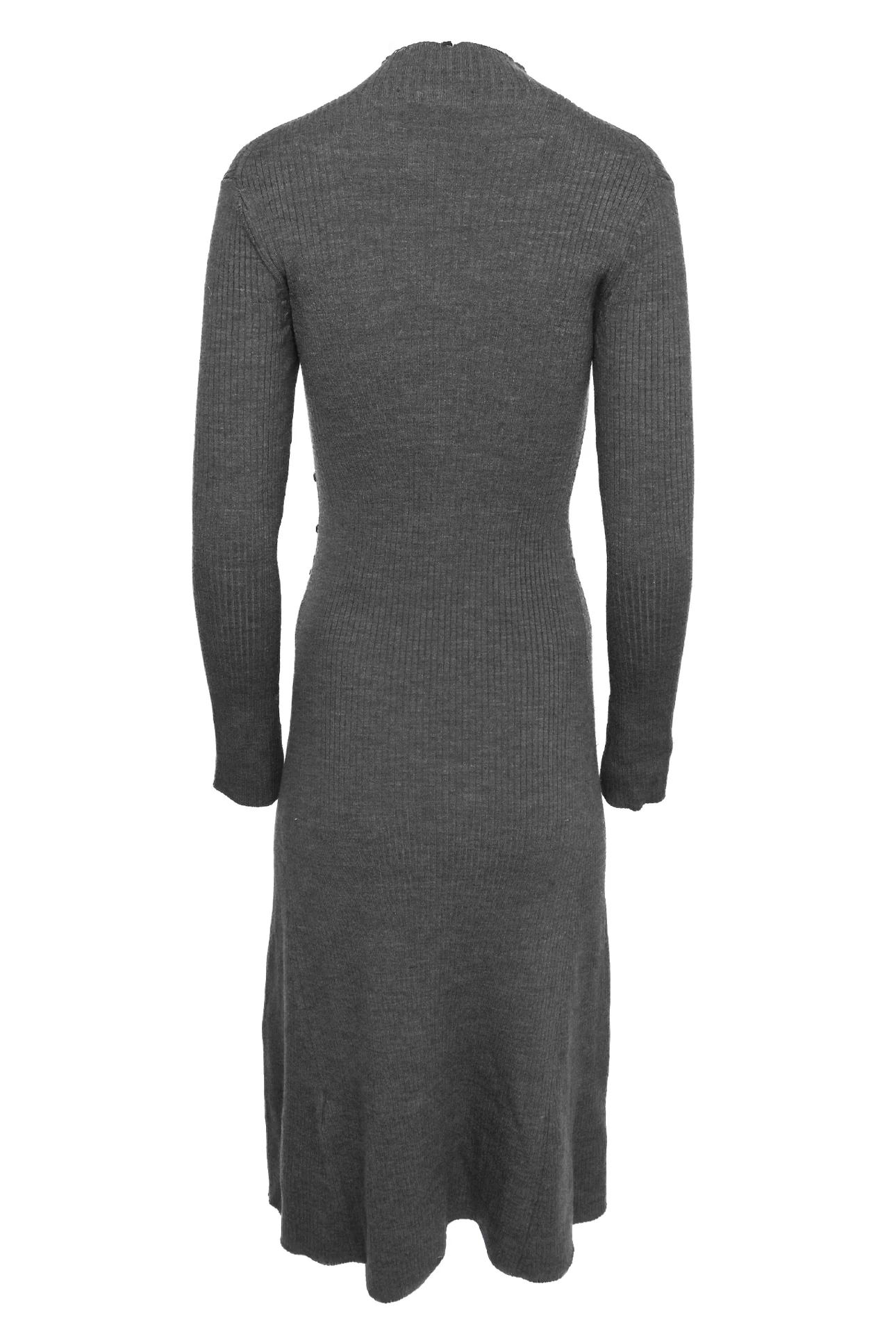 maje Size 36 Ribbed Knit Midi Dress - Image 2