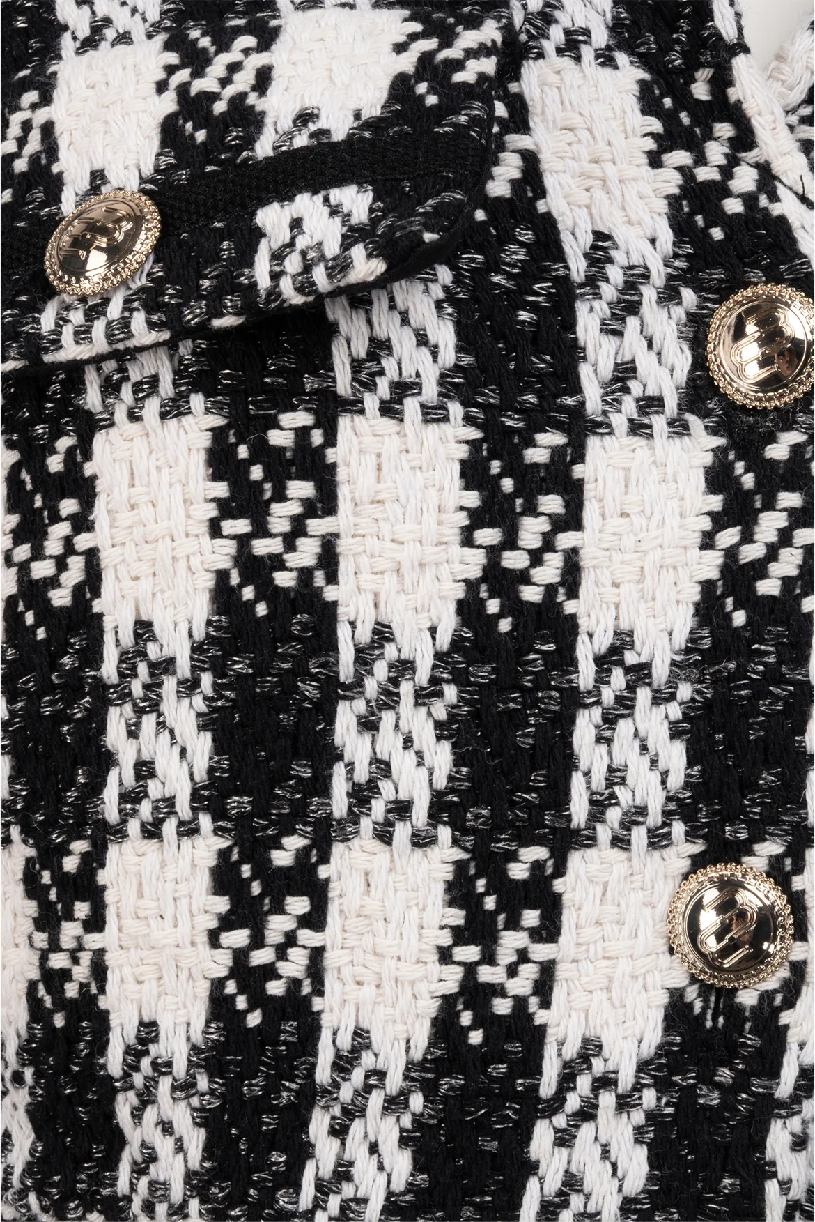 maje Size 36 Ricky Tweed Mini Dress - Image 3