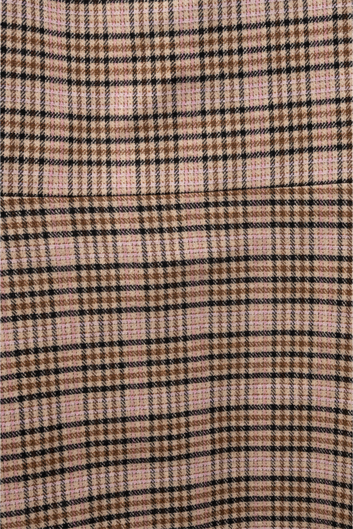 maje Size 38 Plaid Romper - Image 3