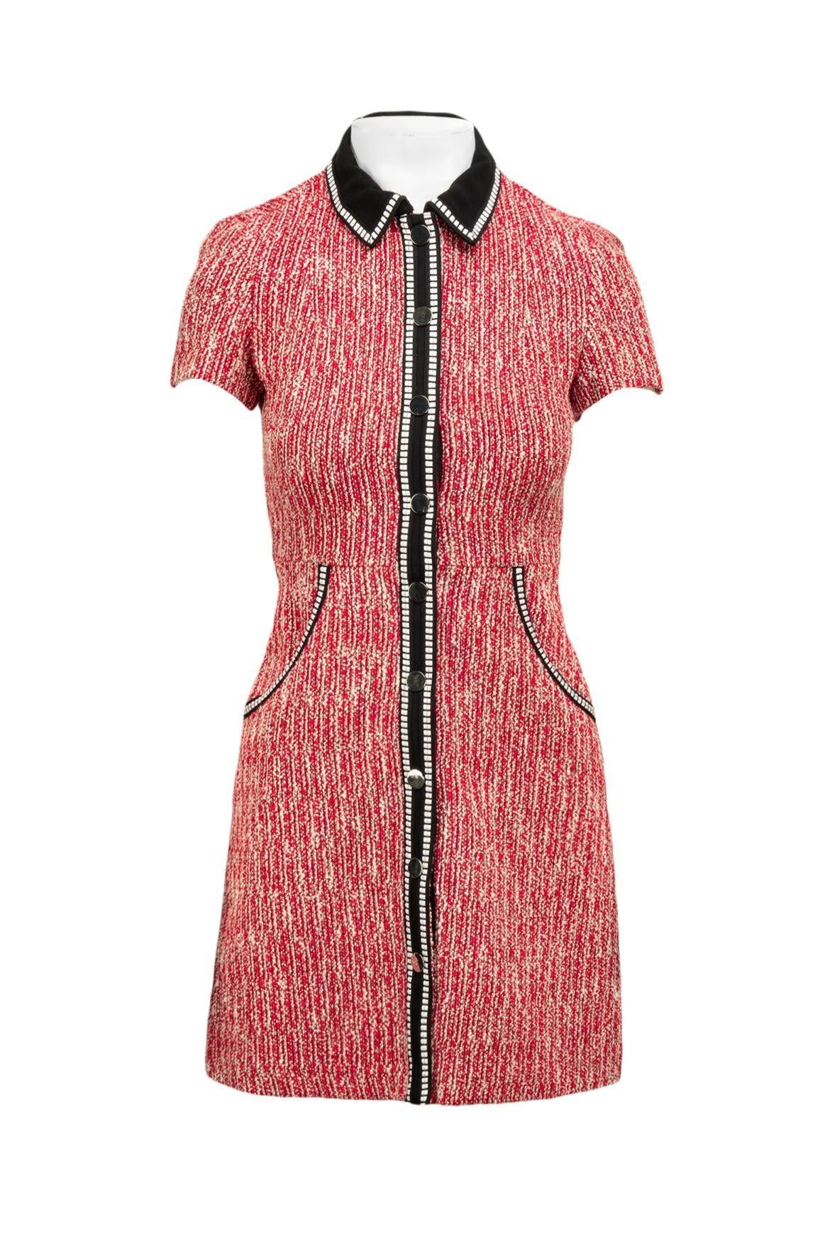 maje Size S Renati Tweed Cardigan & Mini Dress Set - Image 3