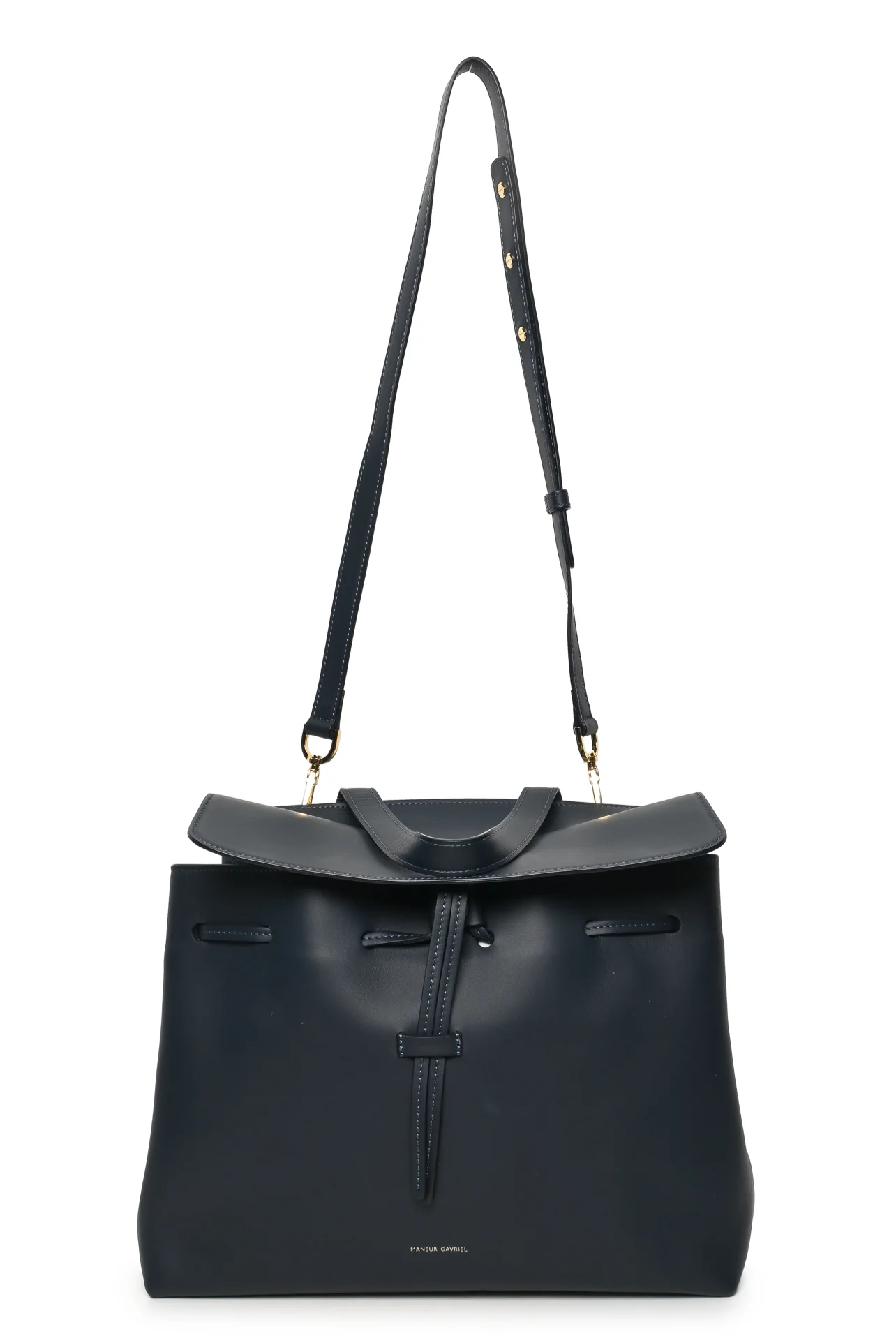 Mansur Gavriel Smooth Calfskin Leather Lady Top Handle Purse - Image 5