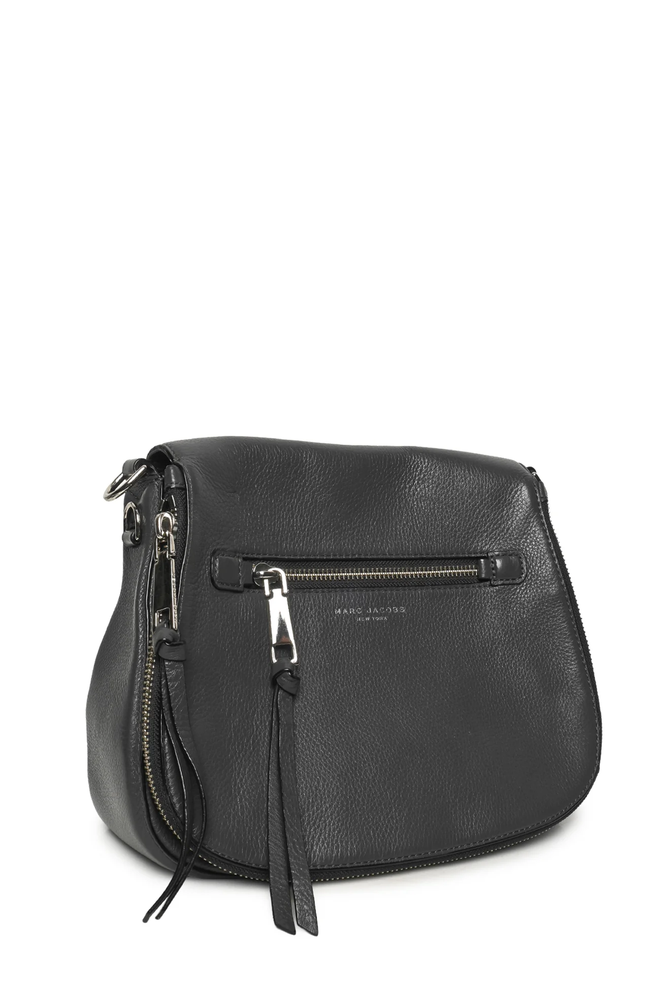 Marc Jacobs Pebbled Leather Recruit Nomad Saddle Crossbody Bag - Image 2