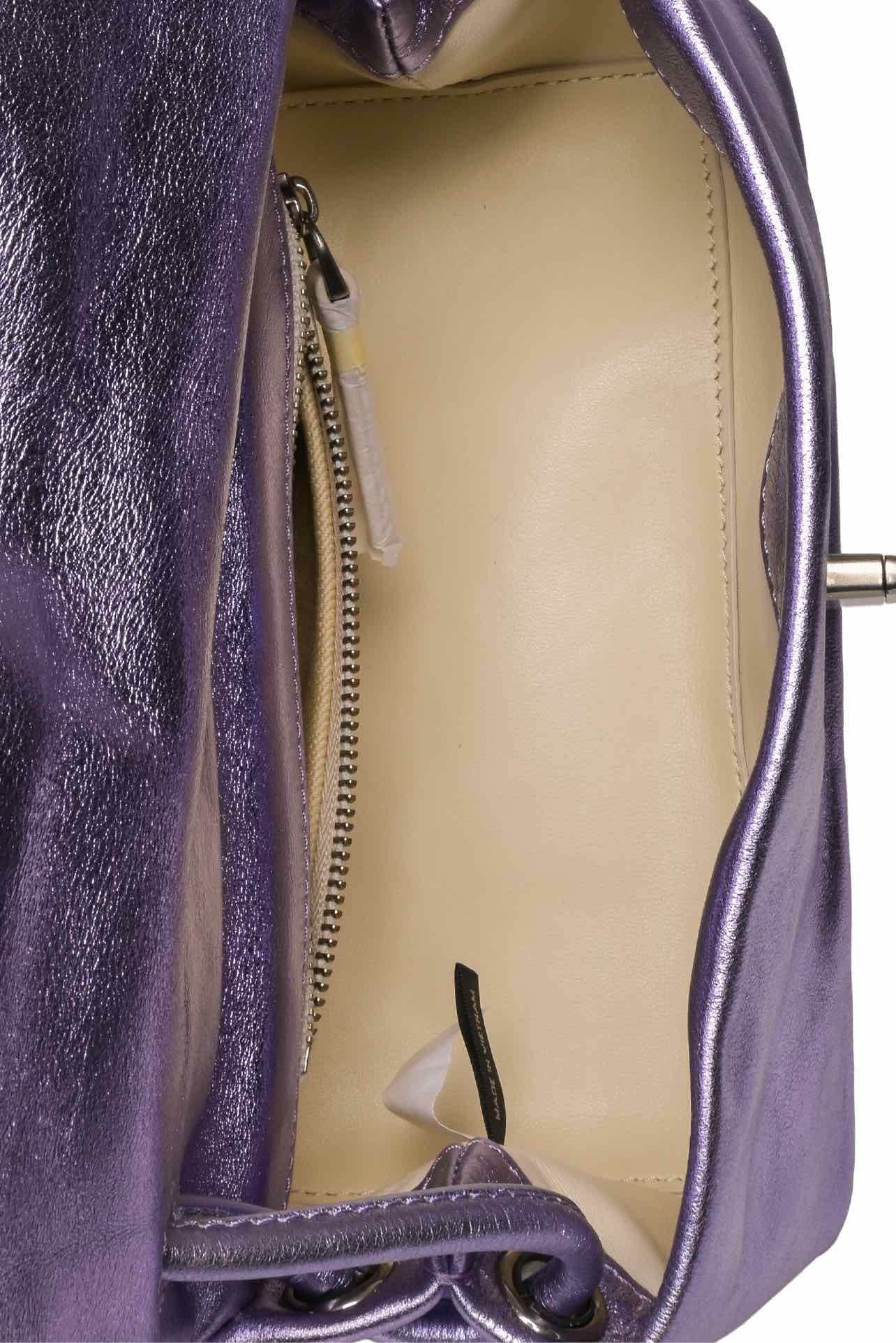 Marc Jacobs The Metallic Mini Dual Bag - Image 7