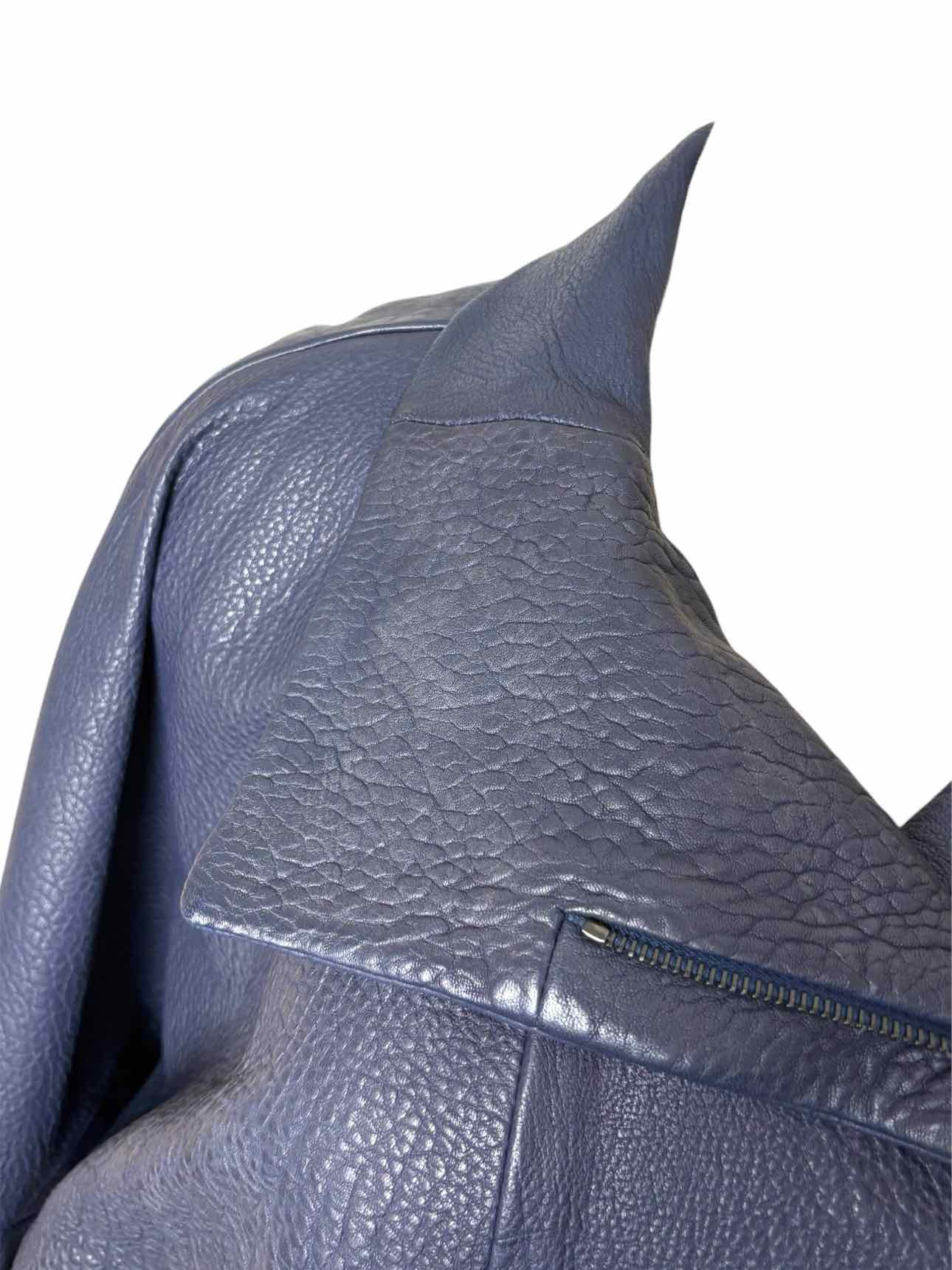 Maria Cornejo Size 6 Panelled Leather Jacket - Image 7