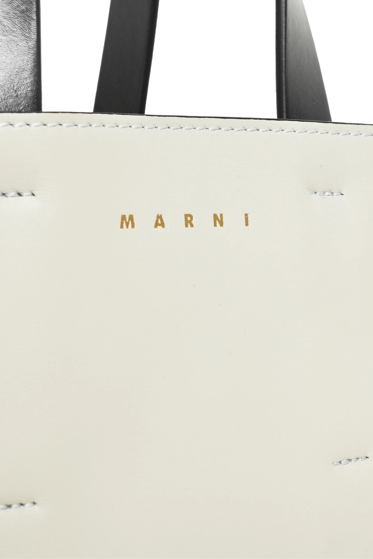 Marni Shearling Panelled Leather Museo Soft Mini Tote - Image 5