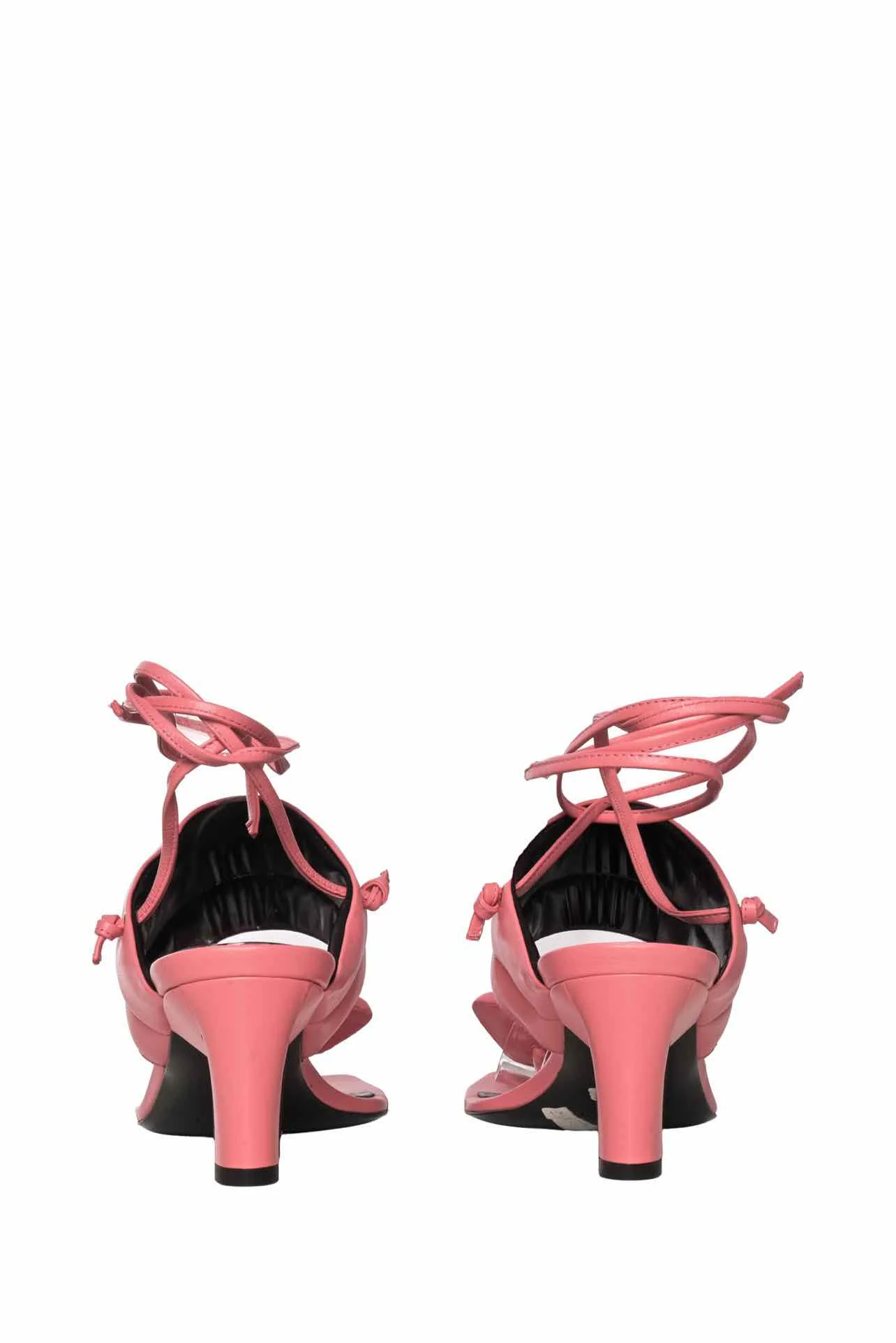 Marni Size 37.5 Quilted Strappy Heeled Sandals - Image 5