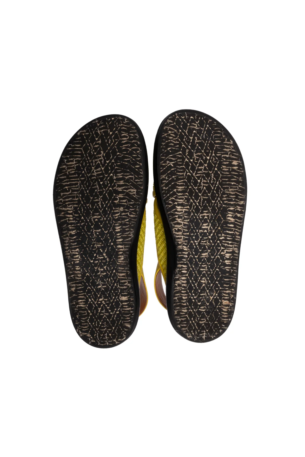 Marni Size 37 Fussbett Leather Sandals - Image 5